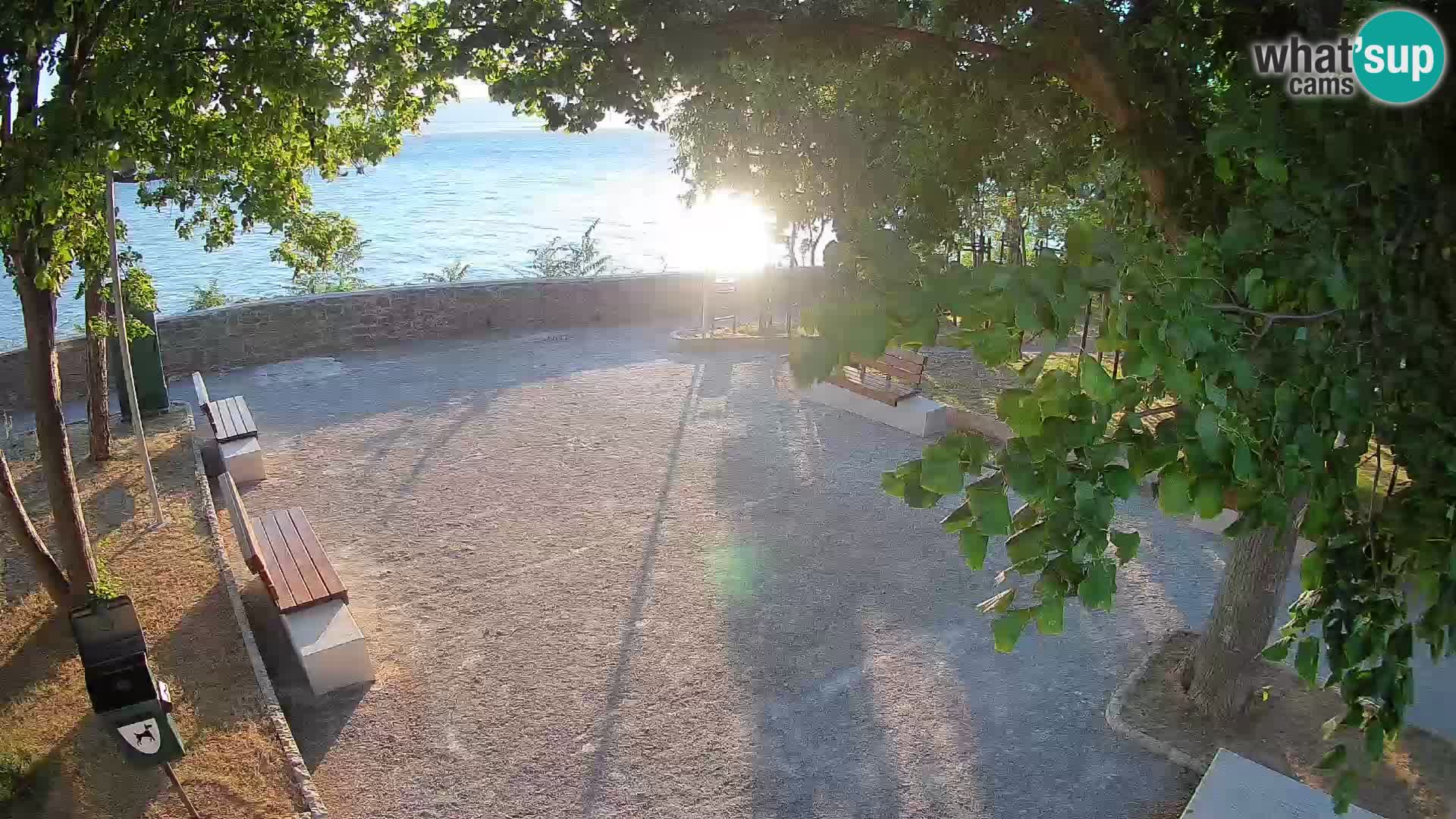 Webcam Segna Live | Parco degli Scrittori e Canale del Velebit