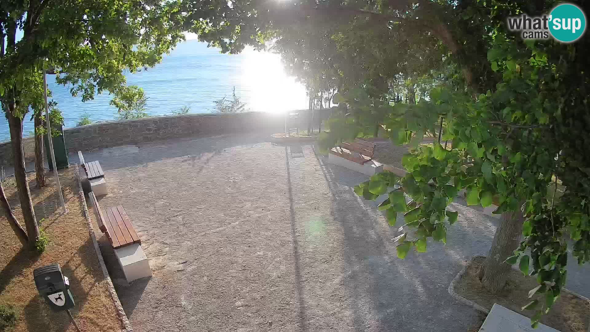 Webcam Segna Live | Parco degli Scrittori e Canale del Velebit