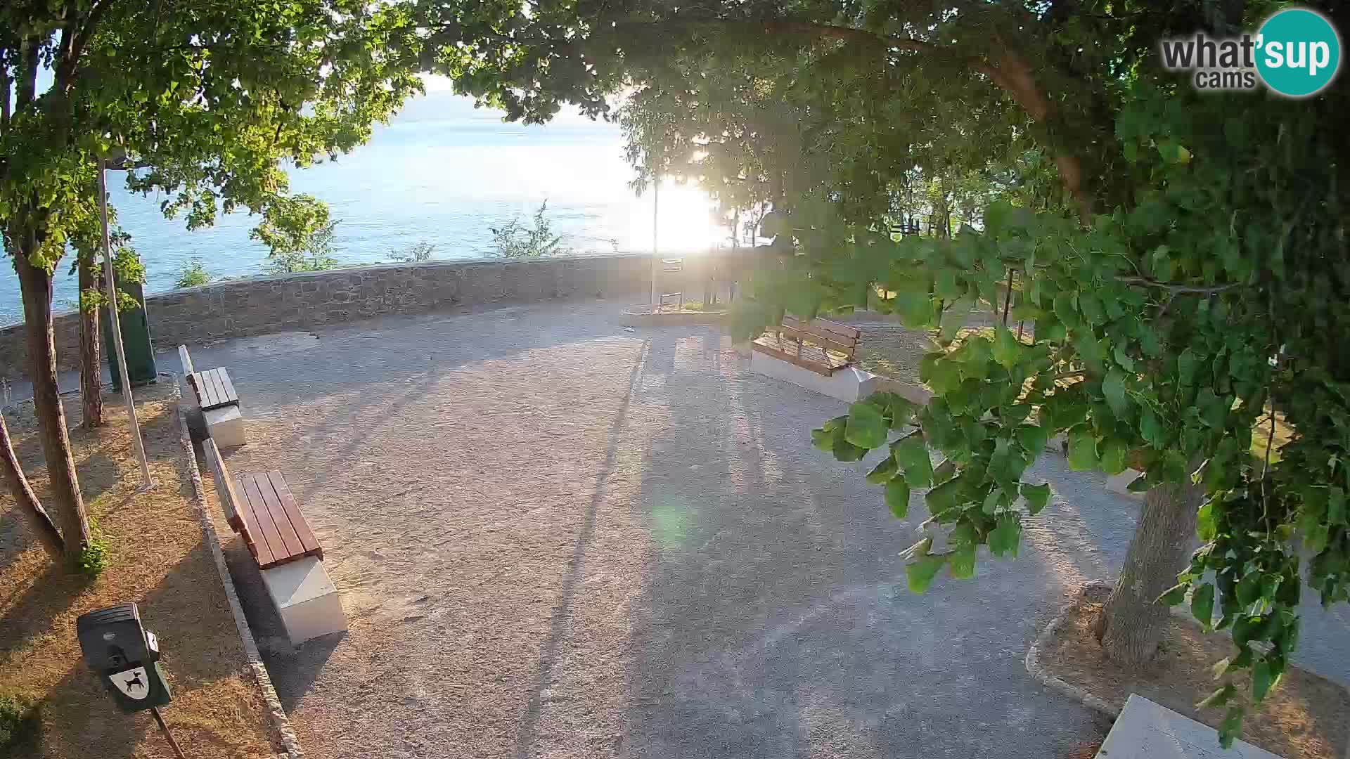 Webcam Segna Live | Parco degli Scrittori e Canale del Velebit