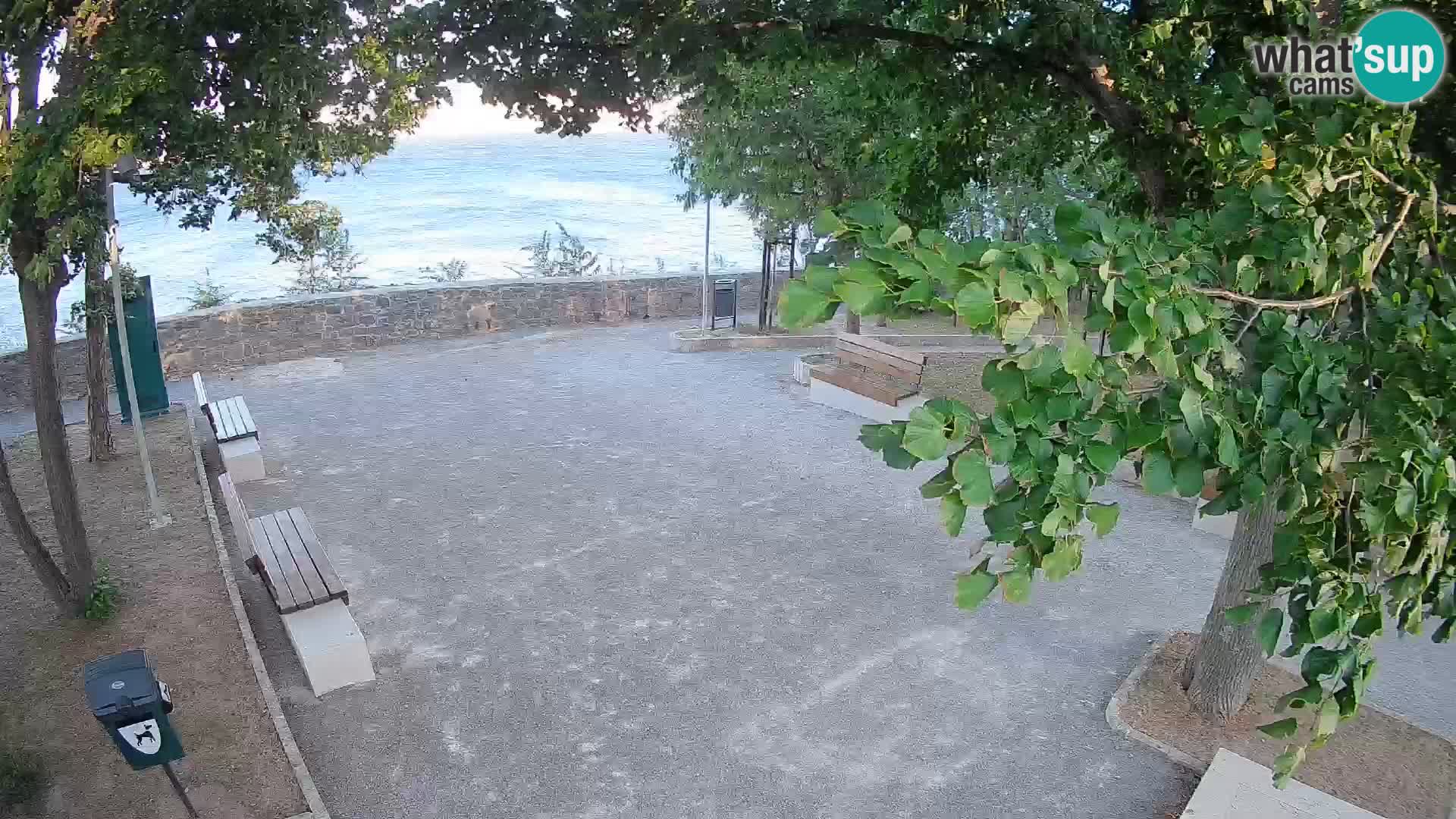 Webcam Segna Live | Parco degli Scrittori e Canale del Velebit