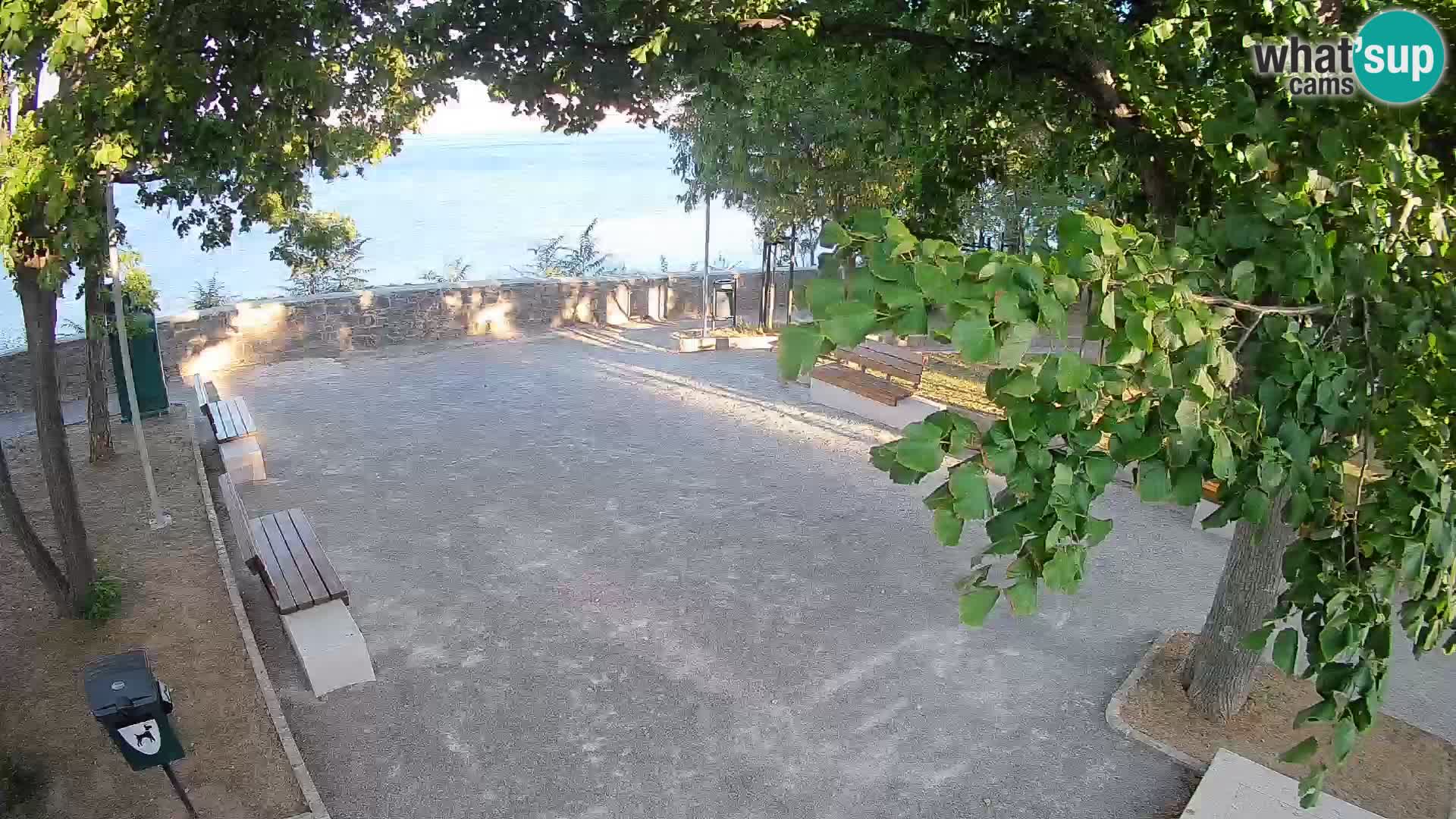 Webcam Segna Live | Parco degli Scrittori e Canale del Velebit