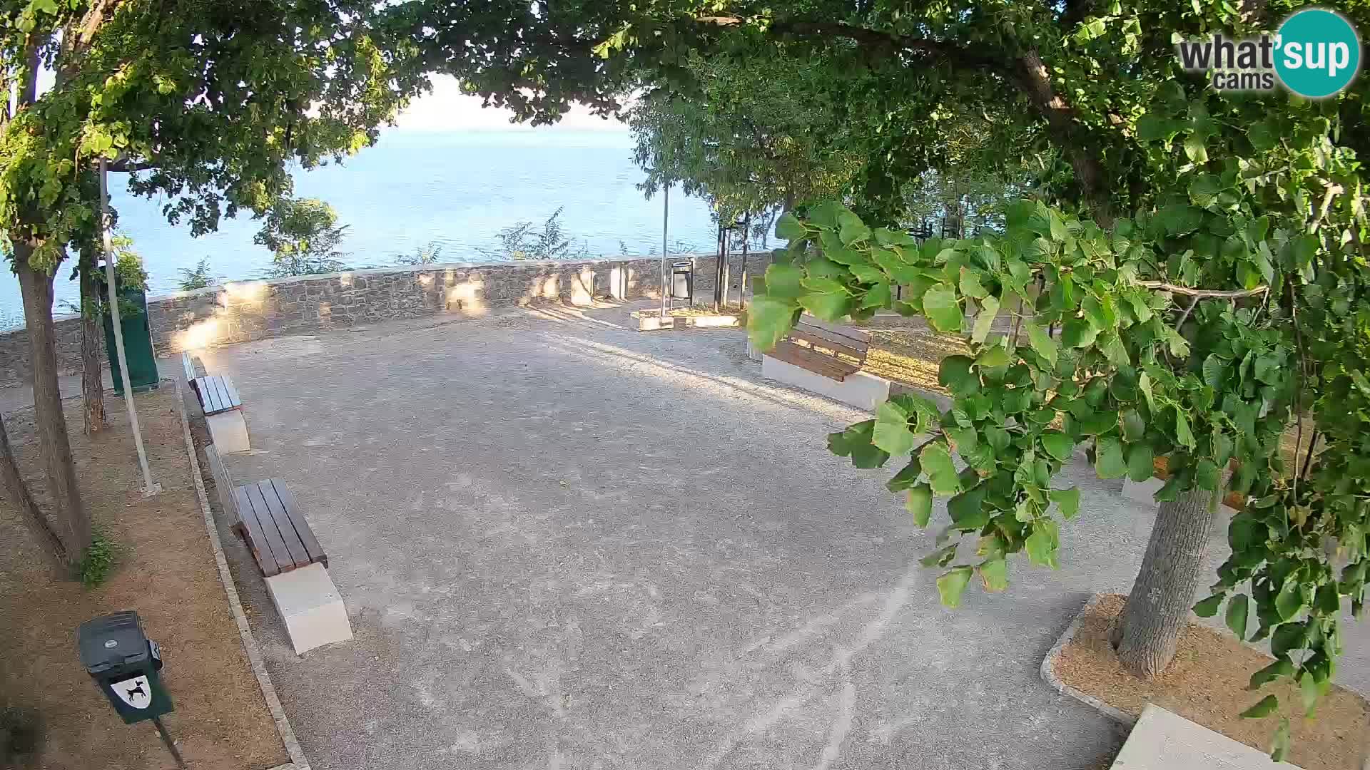 Webcam Segna Live | Parco degli Scrittori e Canale del Velebit