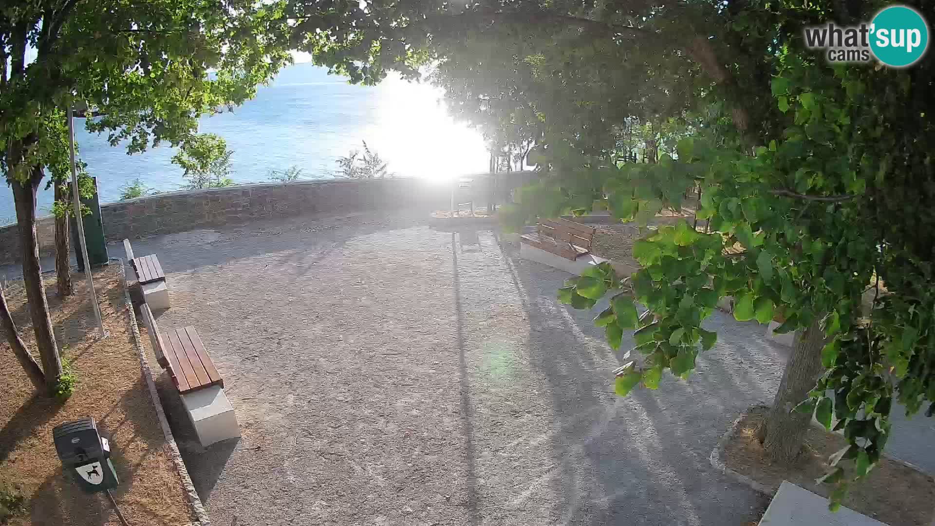 Webcam Segna Live | Parco degli Scrittori e Canale del Velebit