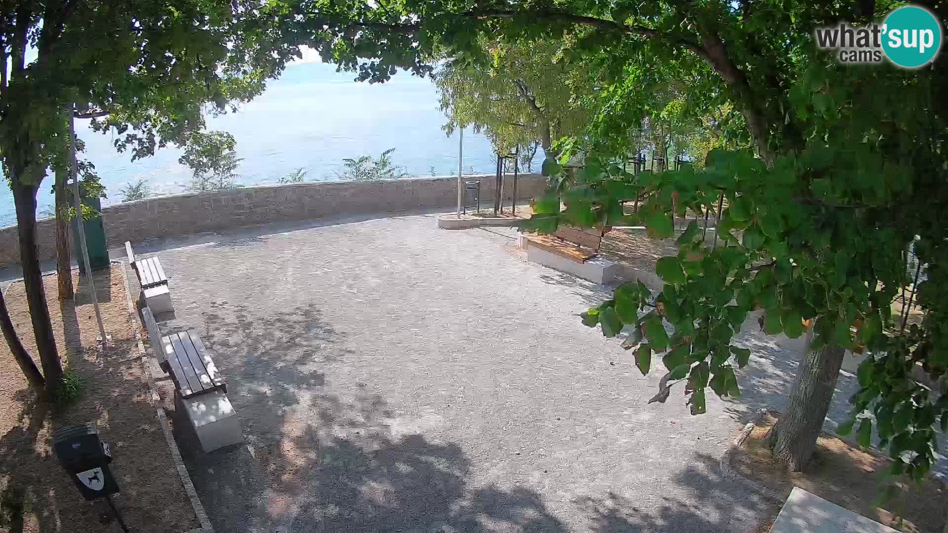 Webcam Segna Live | Parco degli Scrittori e Canale del Velebit