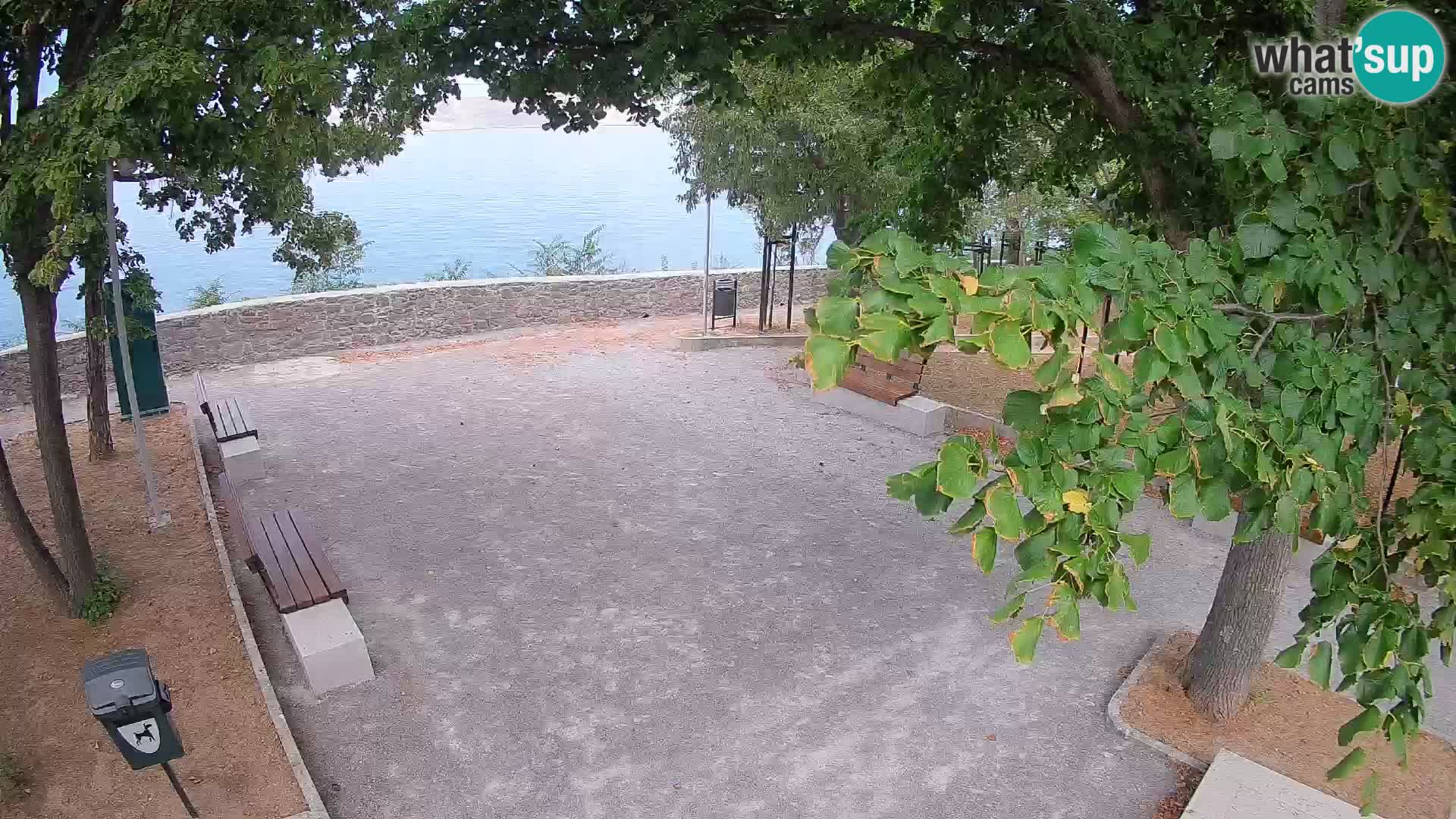 Webcam Segna Live | Parco degli Scrittori e Canale del Velebit