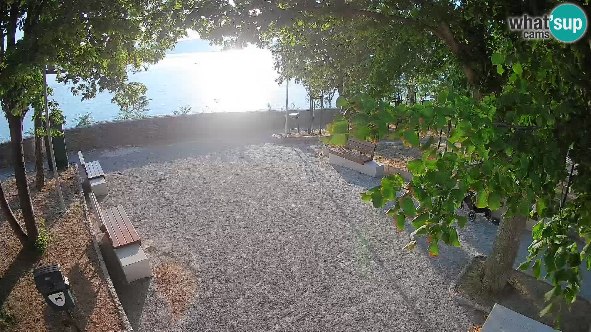 Webcam Segna Live | Parco degli Scrittori e Canale del Velebit
