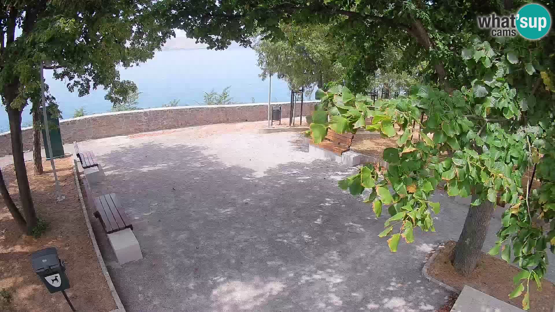 Webcam Segna Live | Parco degli Scrittori e Canale del Velebit