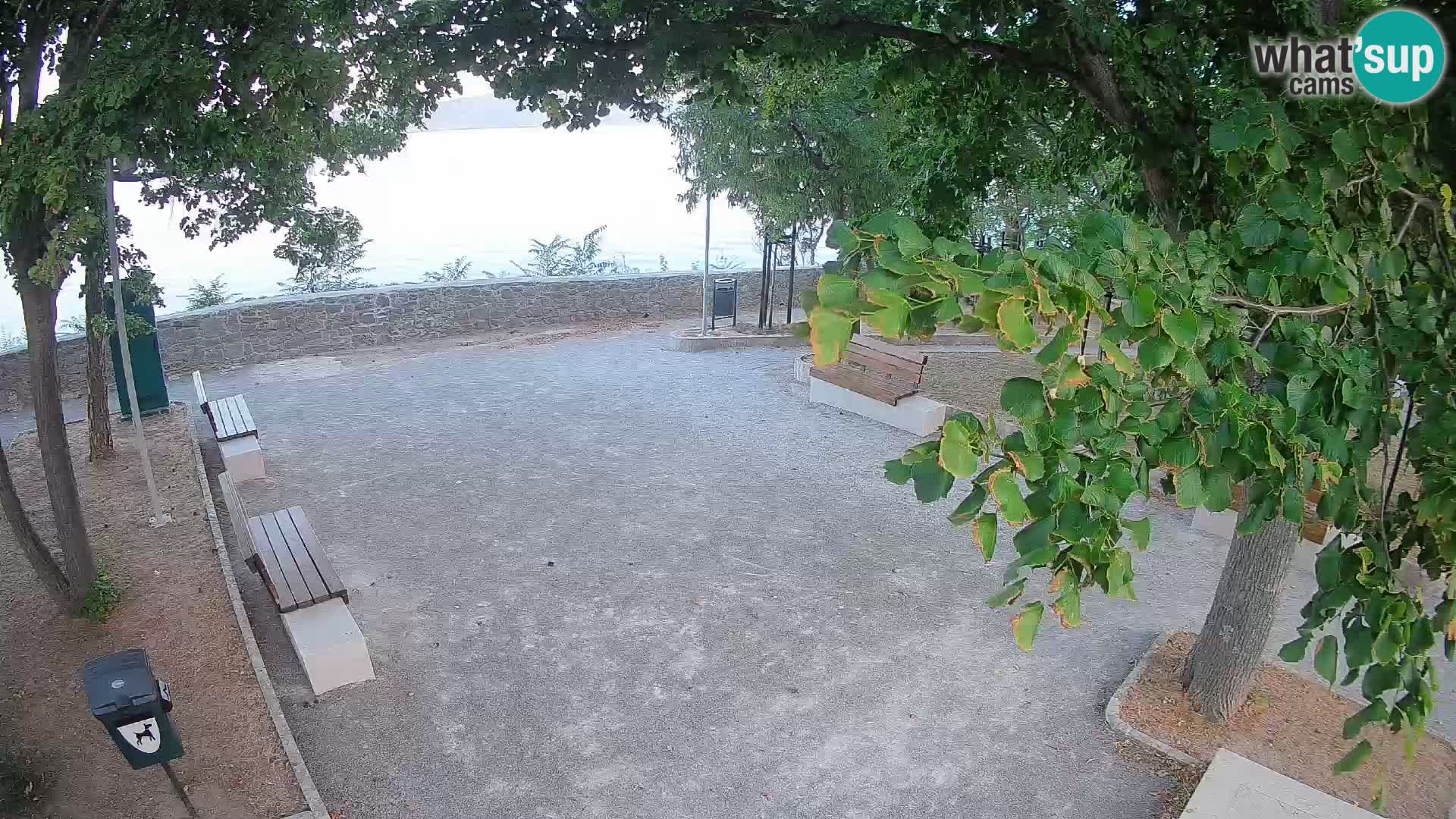 Webcam Segna Live | Parco degli Scrittori e Canale del Velebit