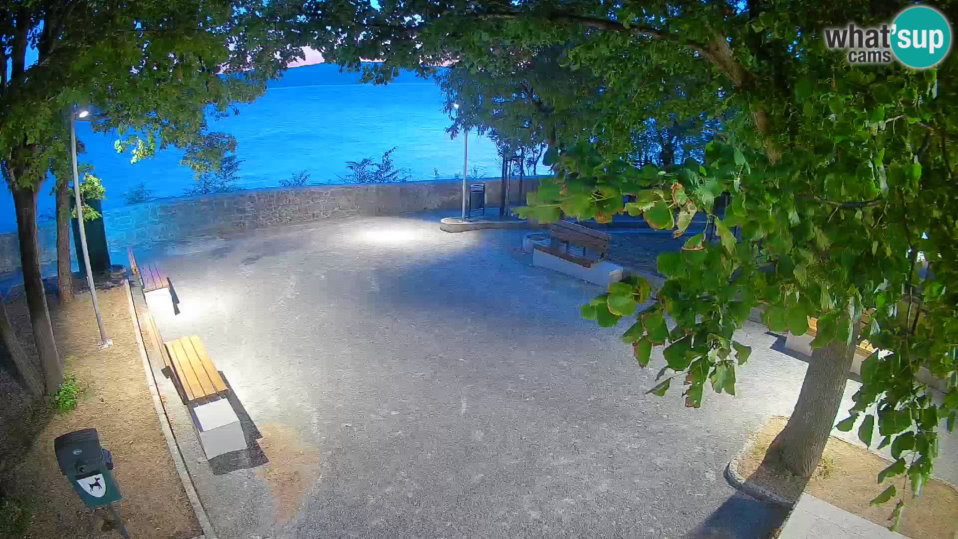 Webcam Segna Live | Parco degli Scrittori e Canale del Velebit