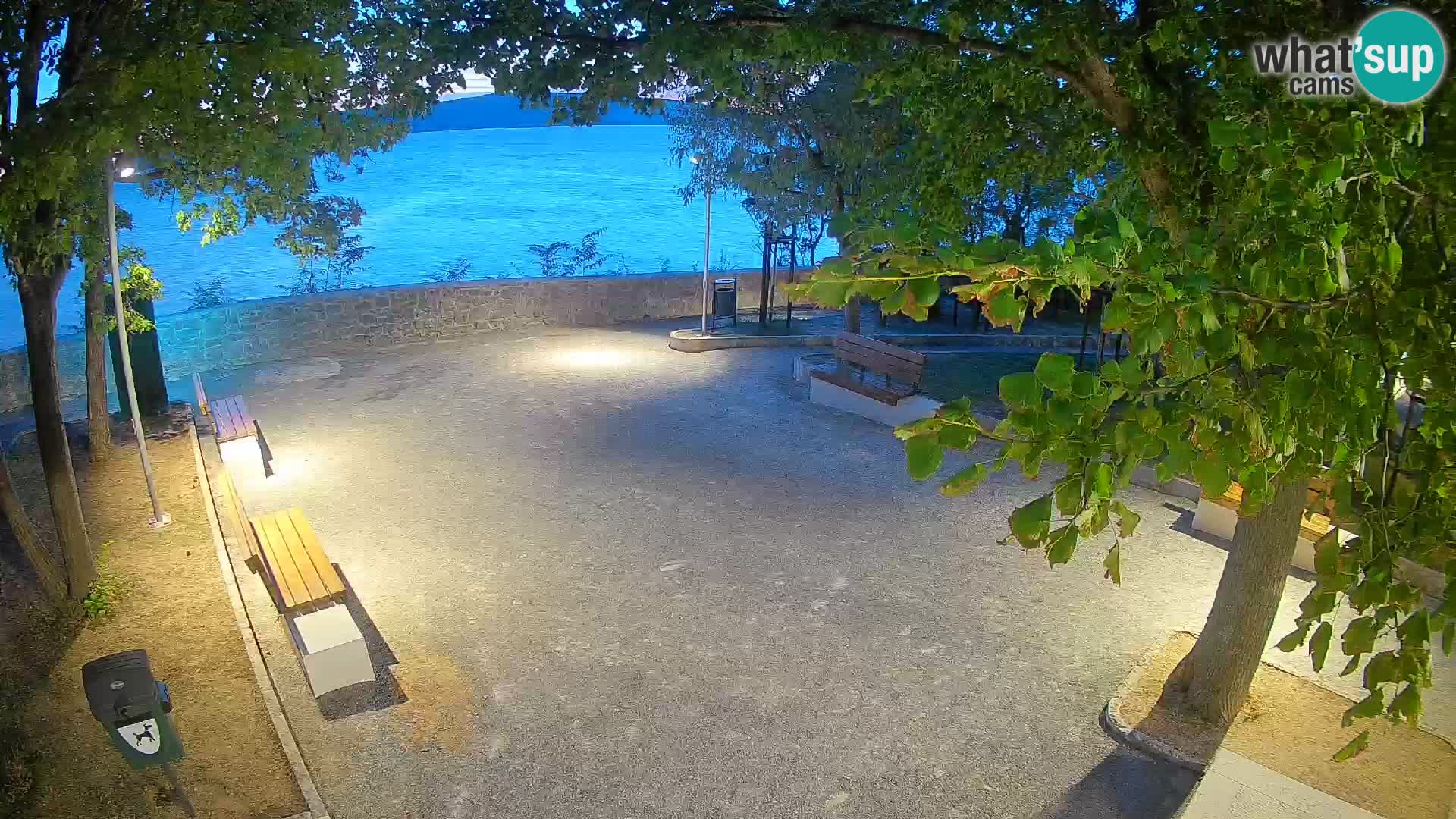 Webcam Segna Live | Parco degli Scrittori e Canale del Velebit
