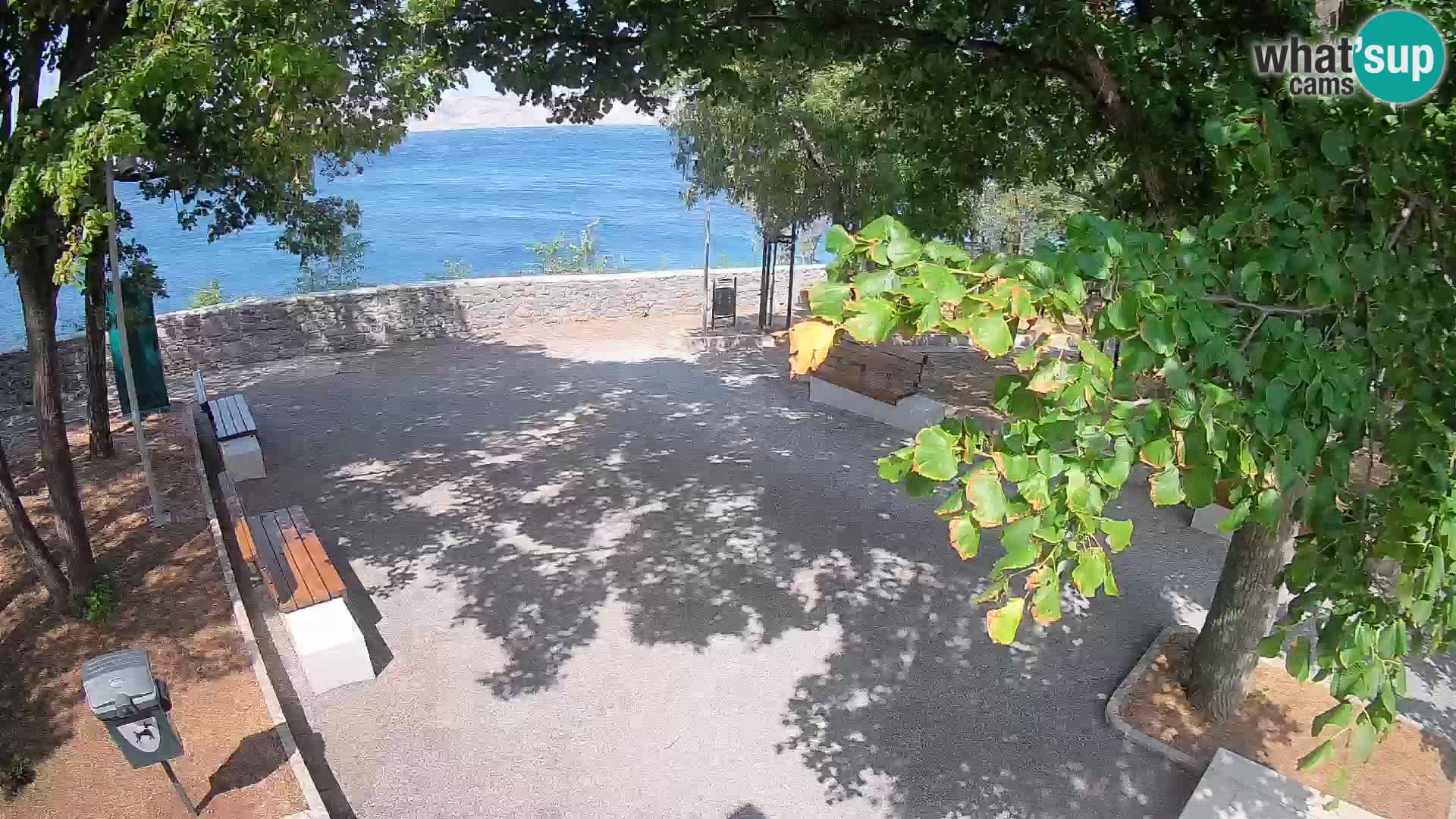Kamera uživo Senj – Park književnika i Velebitski kanal