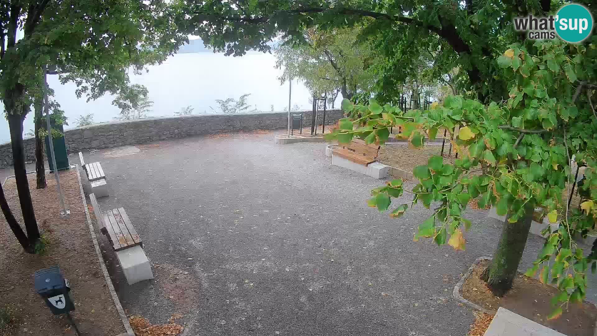 Kamera uživo Senj – Park književnika i Velebitski kanal