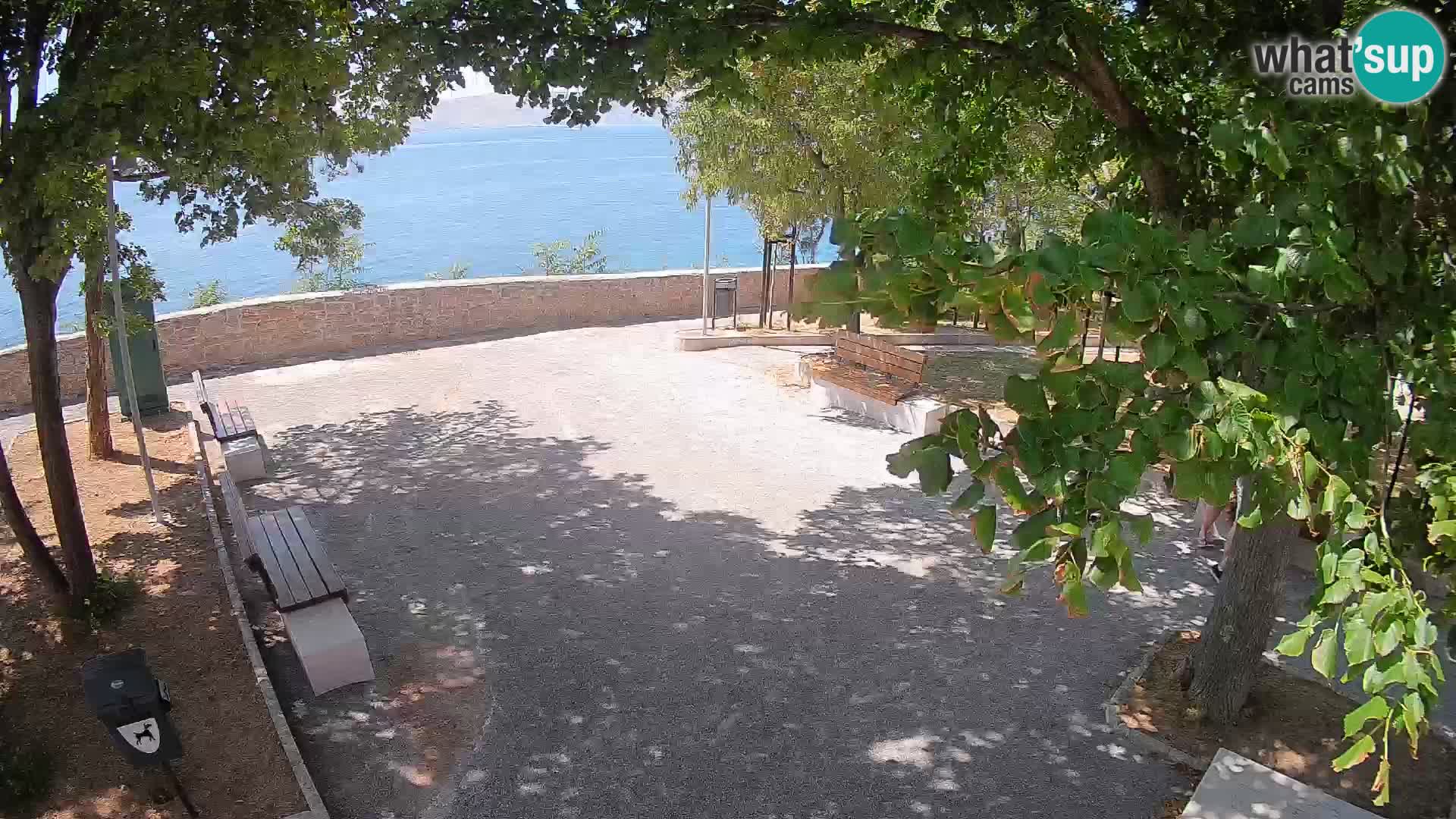 Webcam Segna Live | Parco degli Scrittori e Canale del Velebit