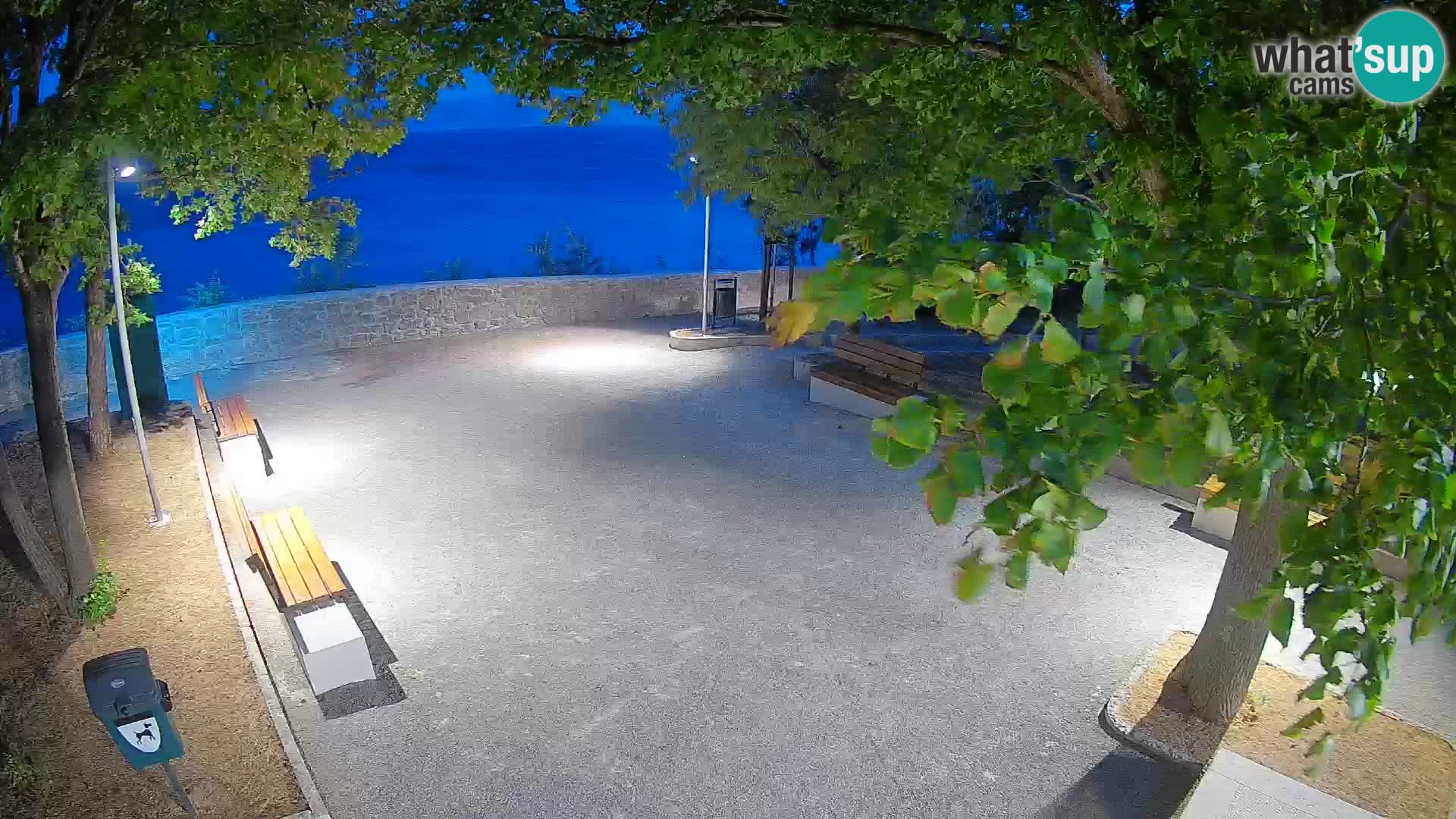Webcam Segna Live | Parco degli Scrittori e Canale del Velebit