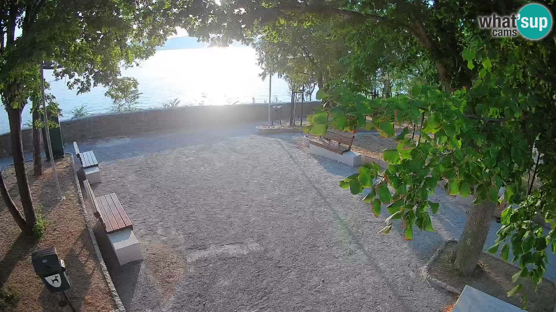 Webcam Segna Live | Parco degli Scrittori e Canale del Velebit
