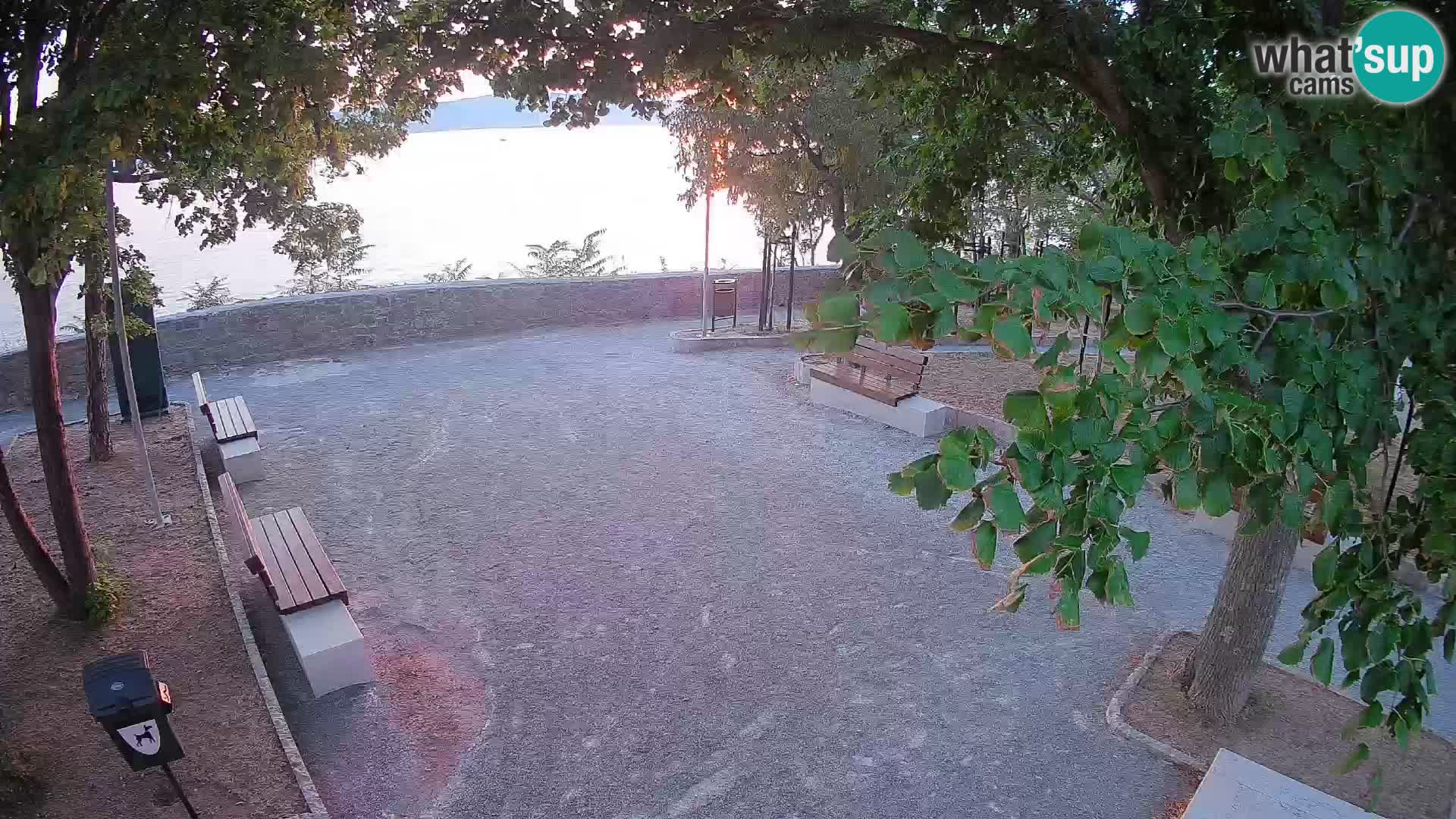 Webcam Segna Live | Parco degli Scrittori e Canale del Velebit