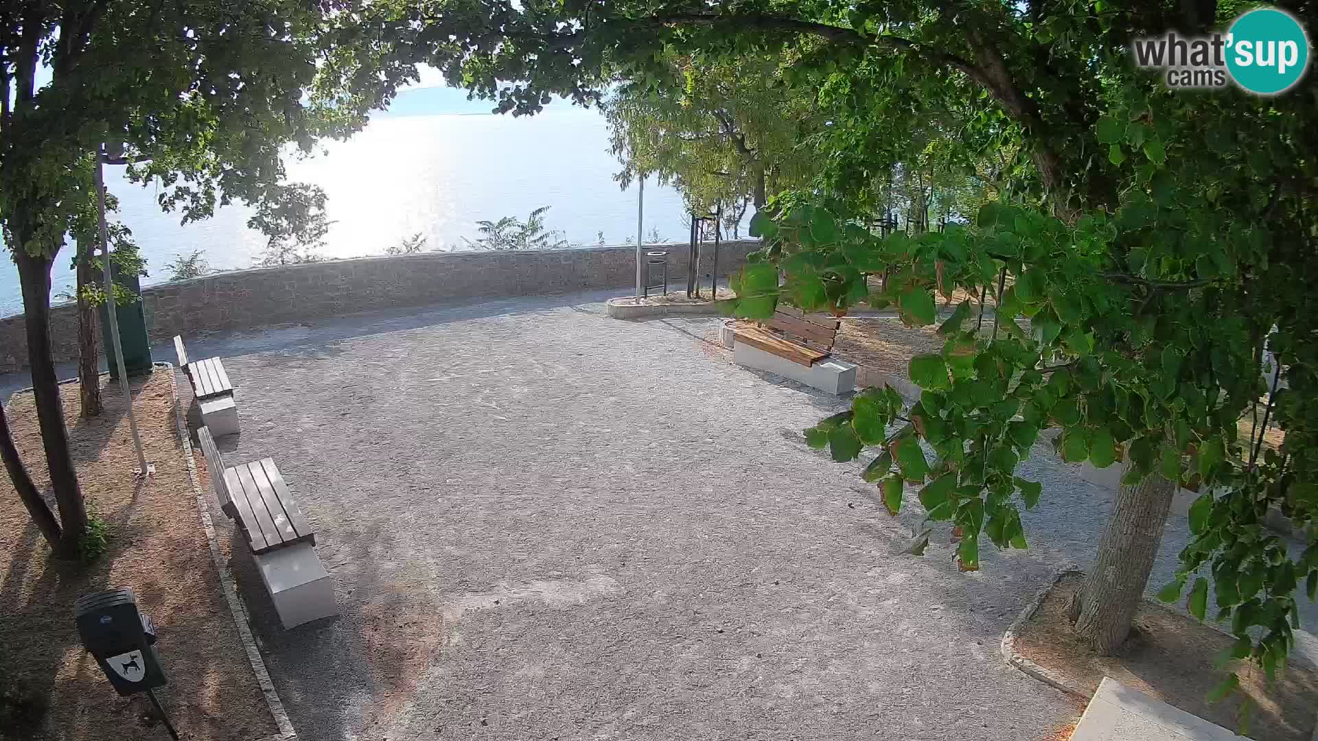 Webcam Segna Live | Parco degli Scrittori e Canale del Velebit