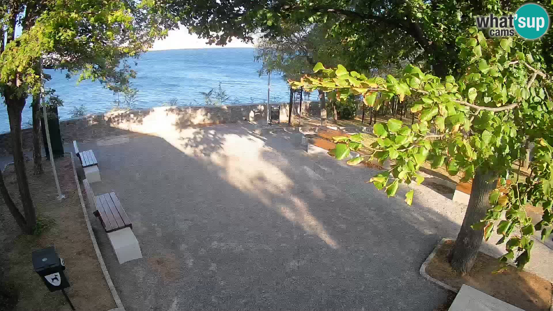 Webcam Segna Live | Parco degli Scrittori e Canale del Velebit