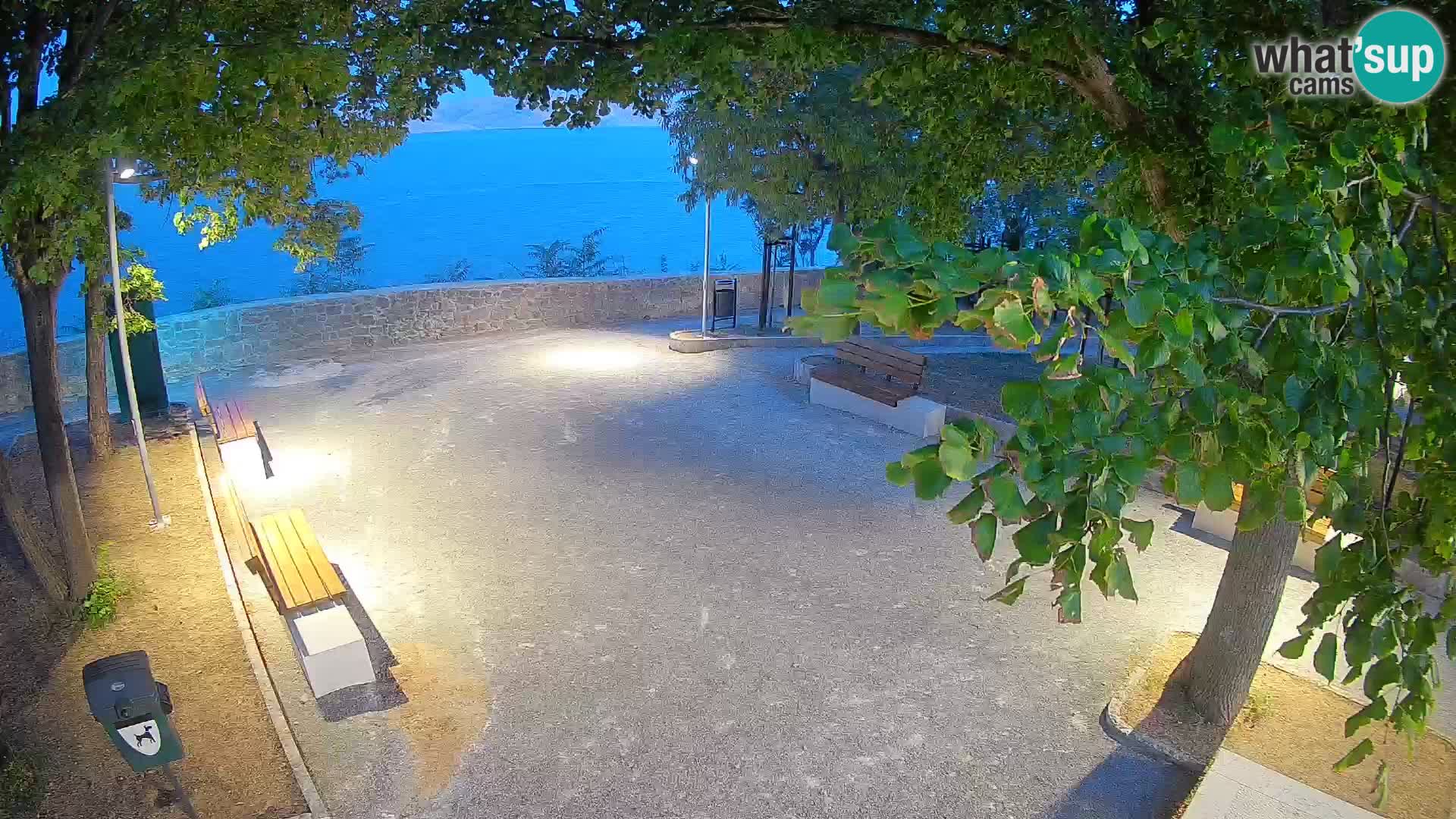 Webcam Segna Live | Parco degli Scrittori e Canale del Velebit