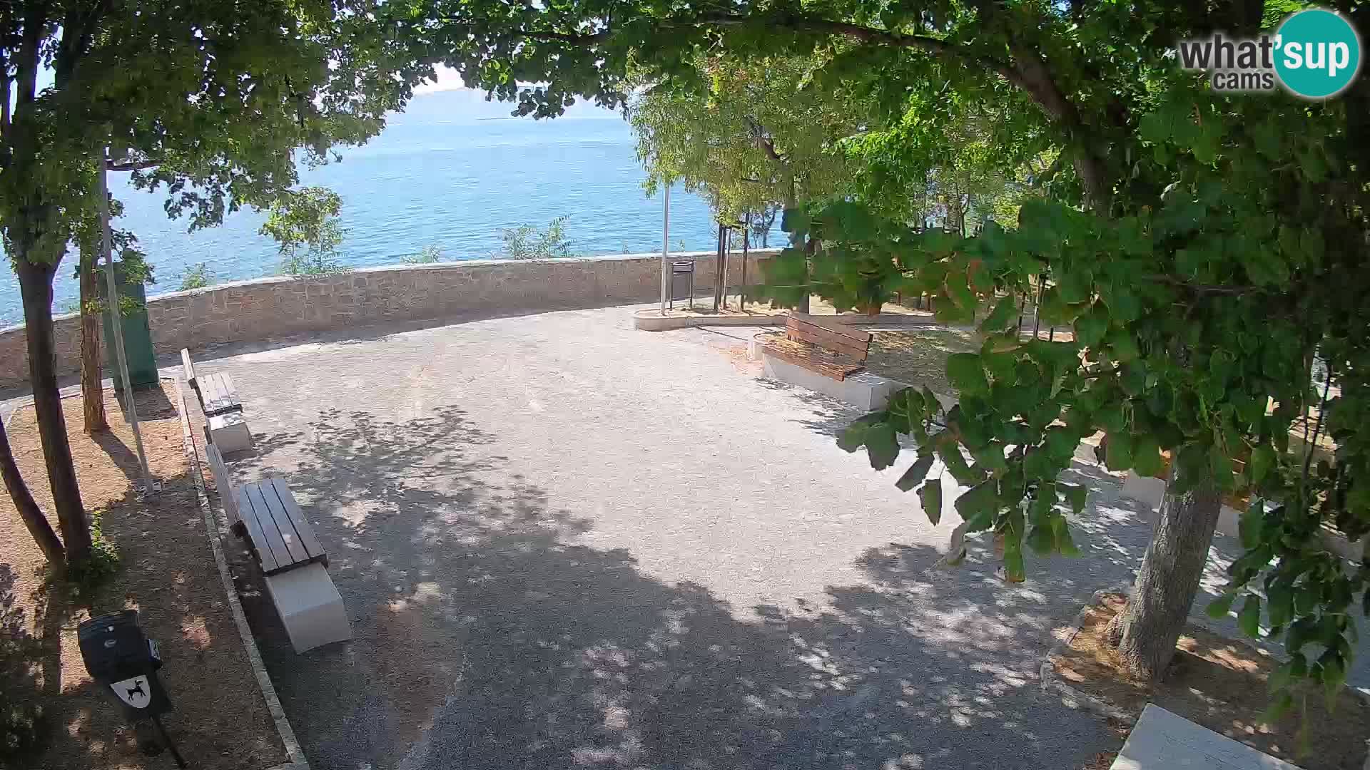 Webcam Segna Live | Parco degli Scrittori e Canale del Velebit