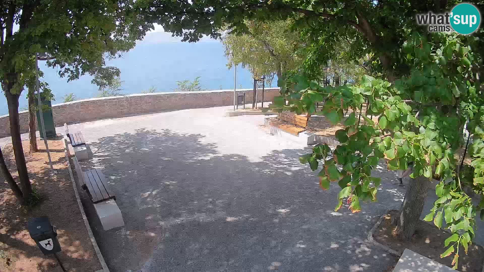 Kamera uživo Senj – Park književnika i Velebitski kanal