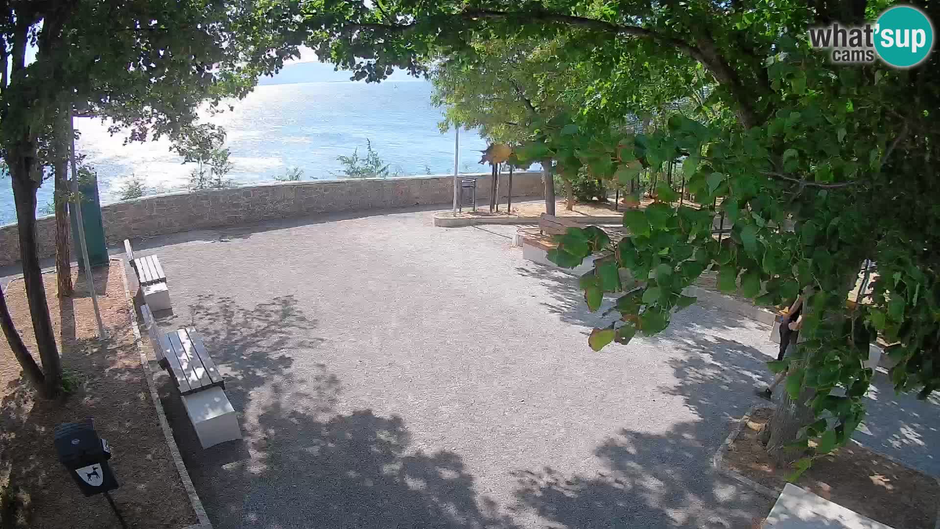 Webcam Segna Live | Parco degli Scrittori e Canale del Velebit