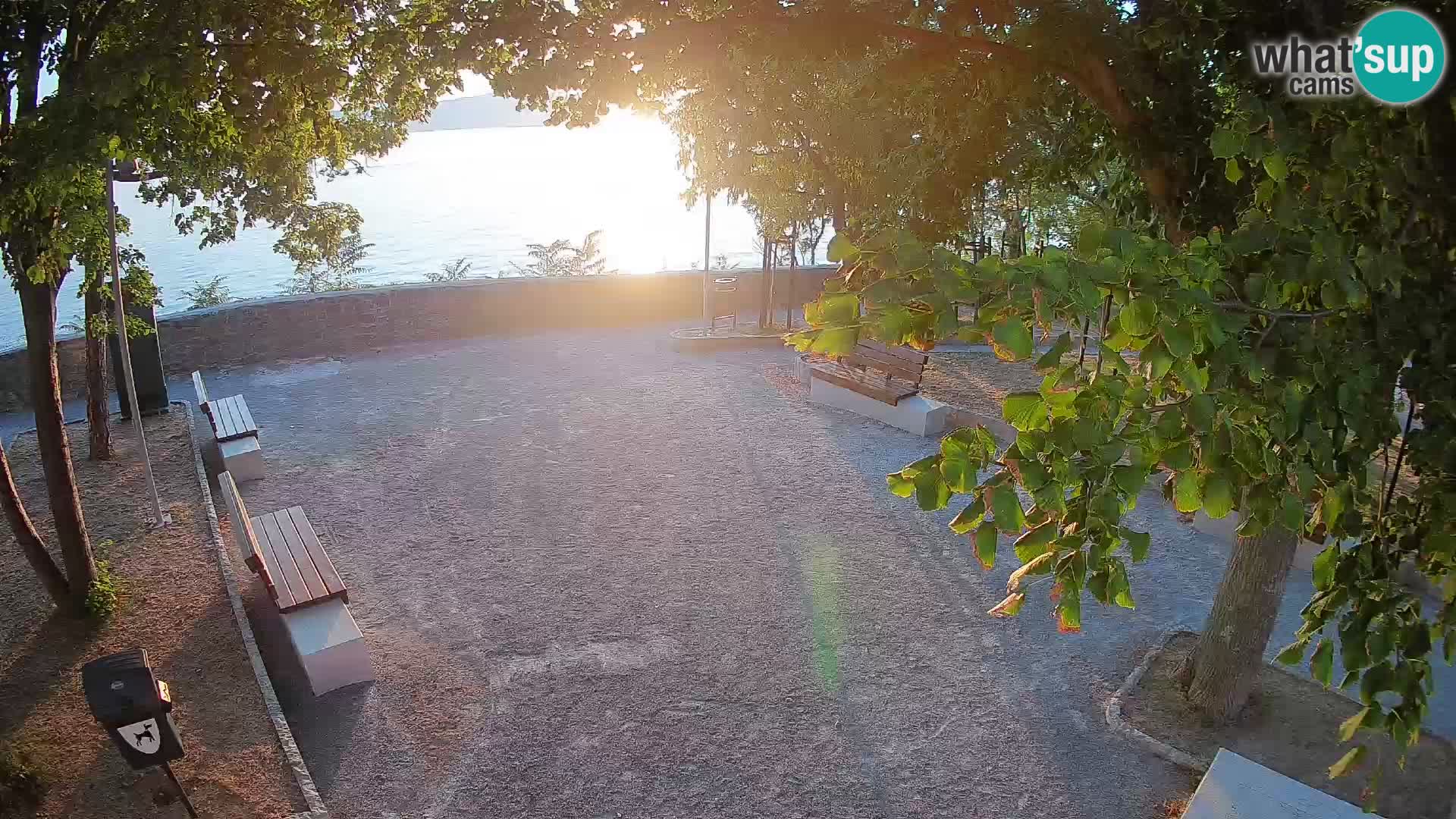 Webcam Segna Live | Parco degli Scrittori e Canale del Velebit