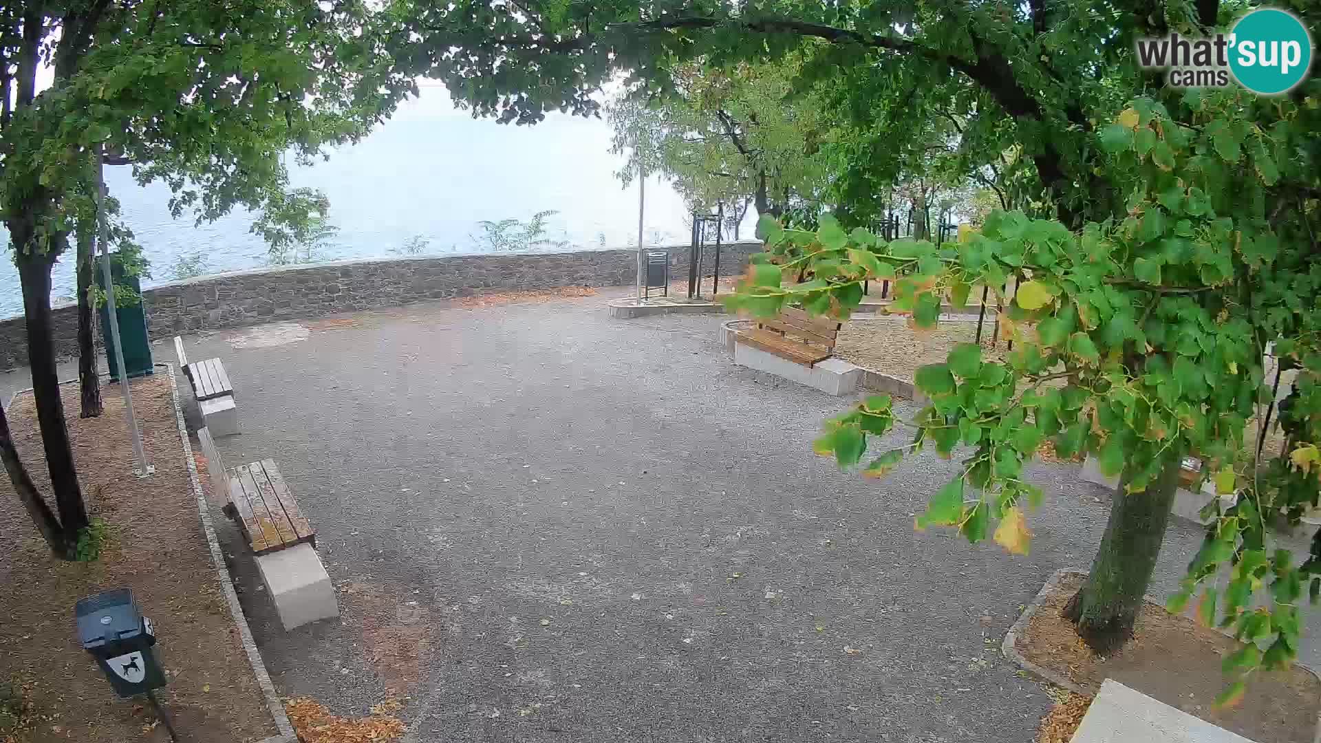 Kamera uživo Senj – Park književnika i Velebitski kanal