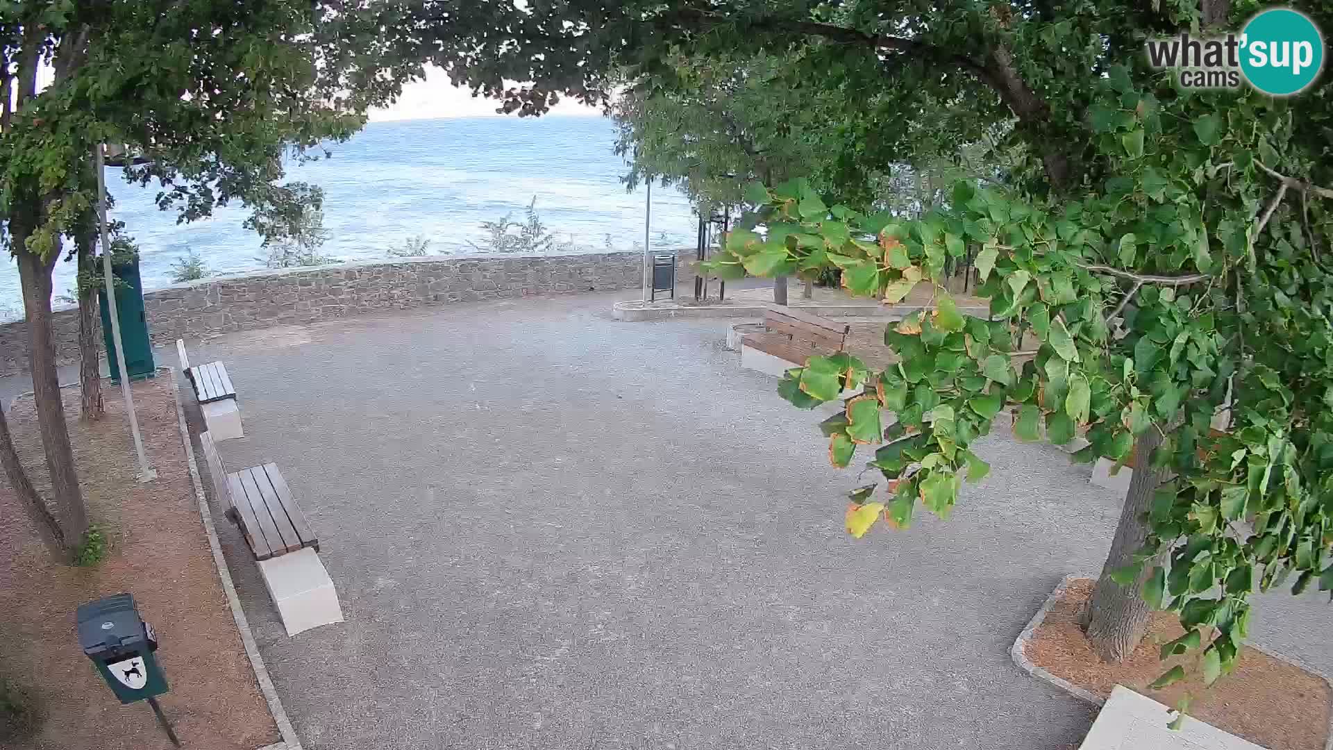 Webcam Segna Live | Parco degli Scrittori e Canale del Velebit