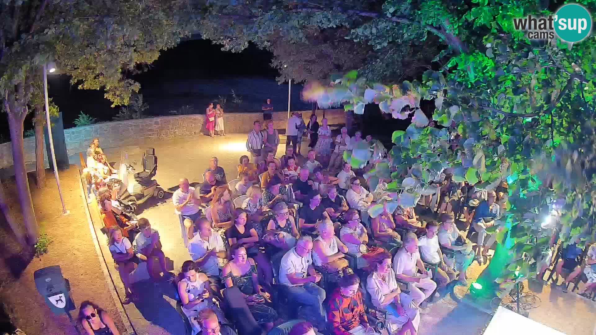Senj Live Cam – Writers’ Park and the Velebit Channel