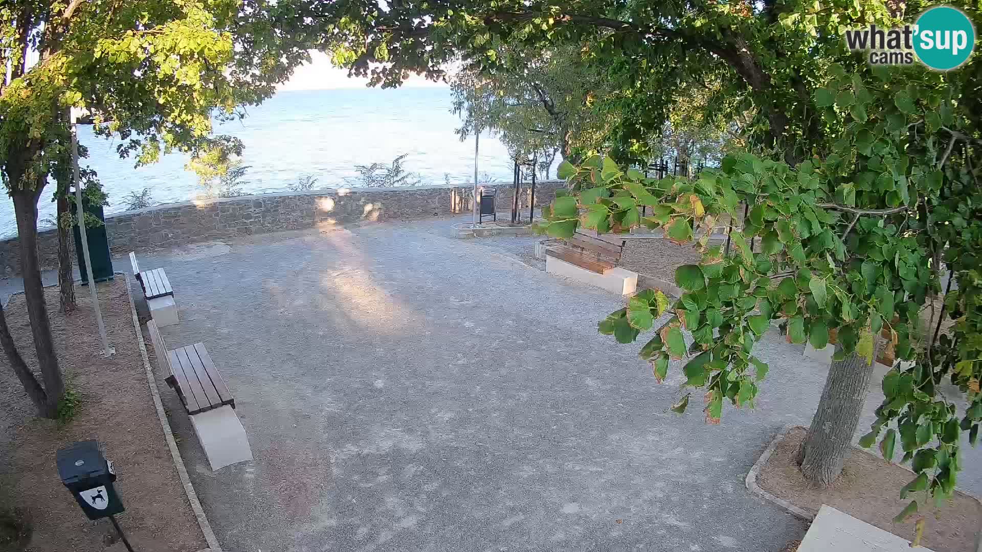 Webcam Segna Live | Parco degli Scrittori e Canale del Velebit
