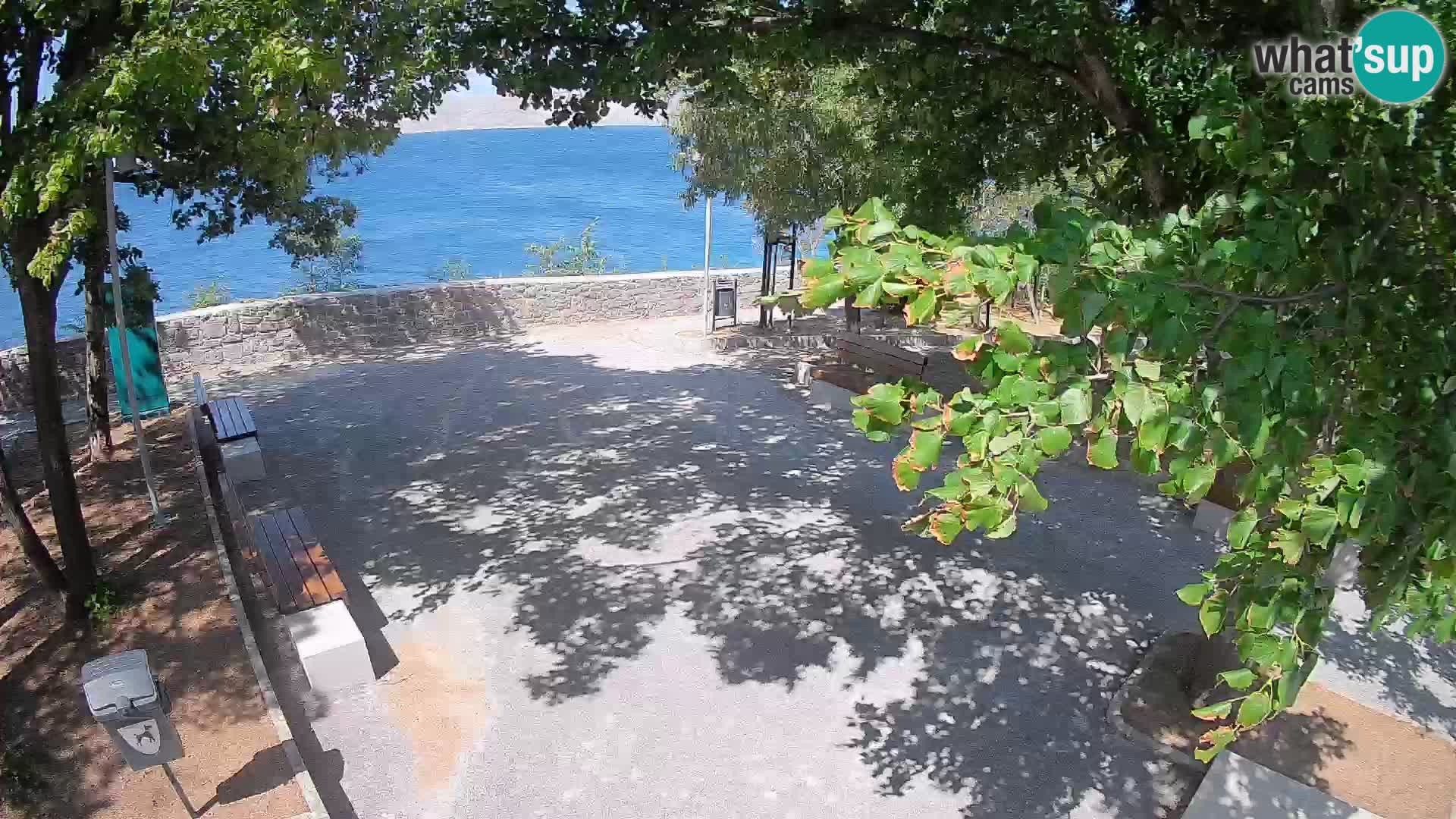 Webcam Segna Live | Parco degli Scrittori e Canale del Velebit