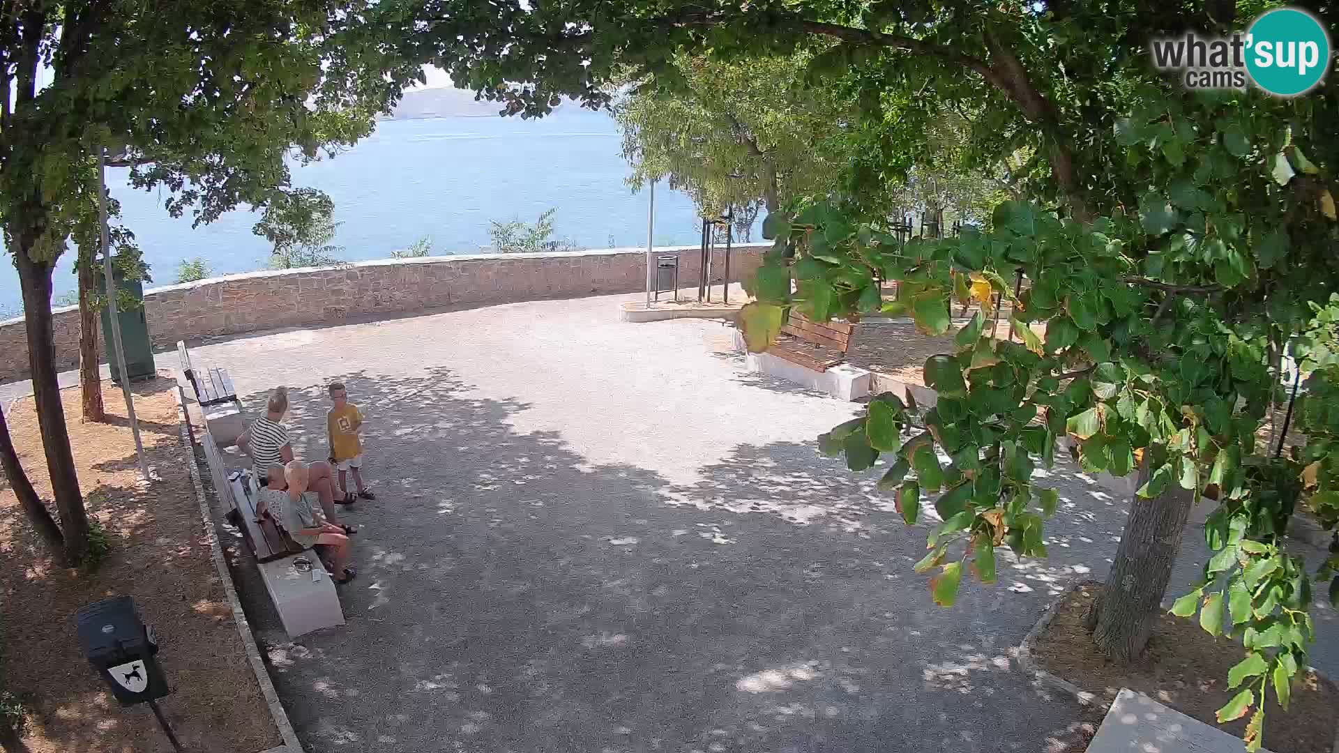 Webcam Segna Live | Parco degli Scrittori e Canale del Velebit