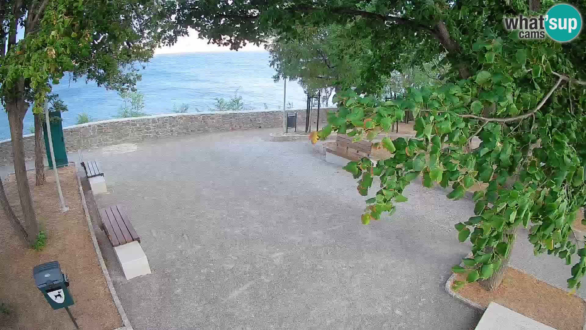 Webcam Segna Live | Parco degli Scrittori e Canale del Velebit