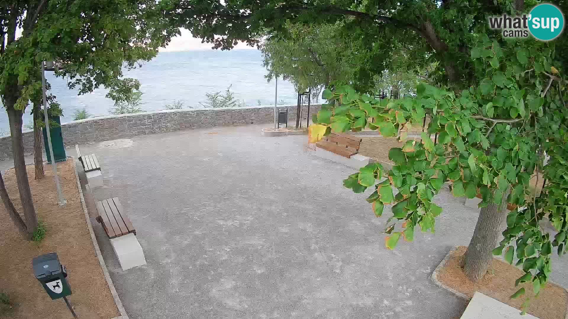 Webcam Segna Live | Parco degli Scrittori e Canale del Velebit