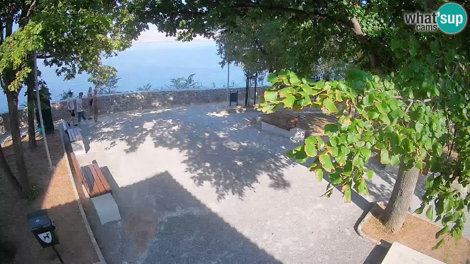 Webcam Segna Live | Parco degli Scrittori e Canale del Velebit
