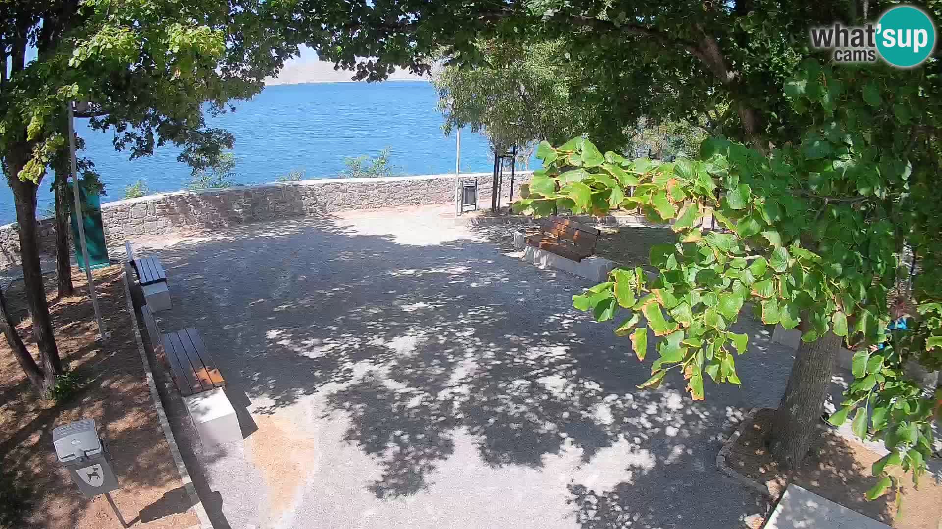 Webcam Segna Live | Parco degli Scrittori e Canale del Velebit