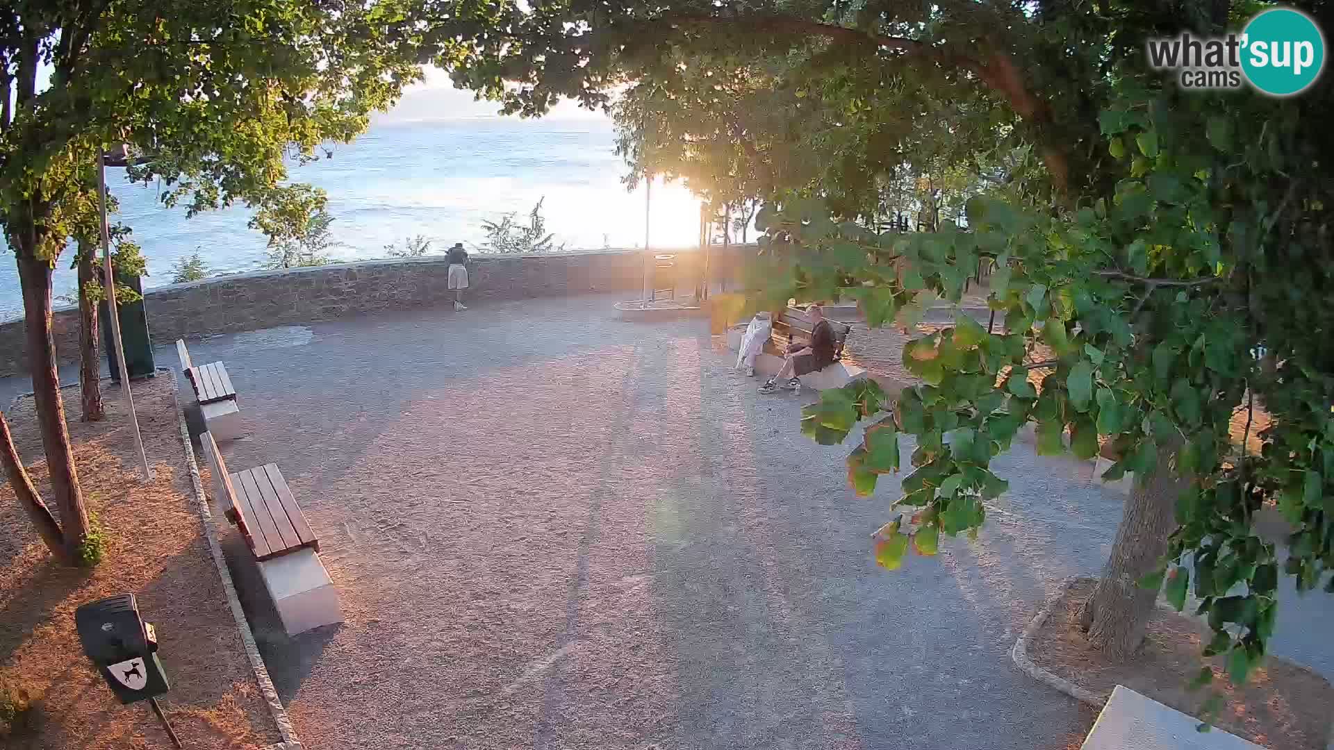 Webcam Segna Live | Parco degli Scrittori e Canale del Velebit