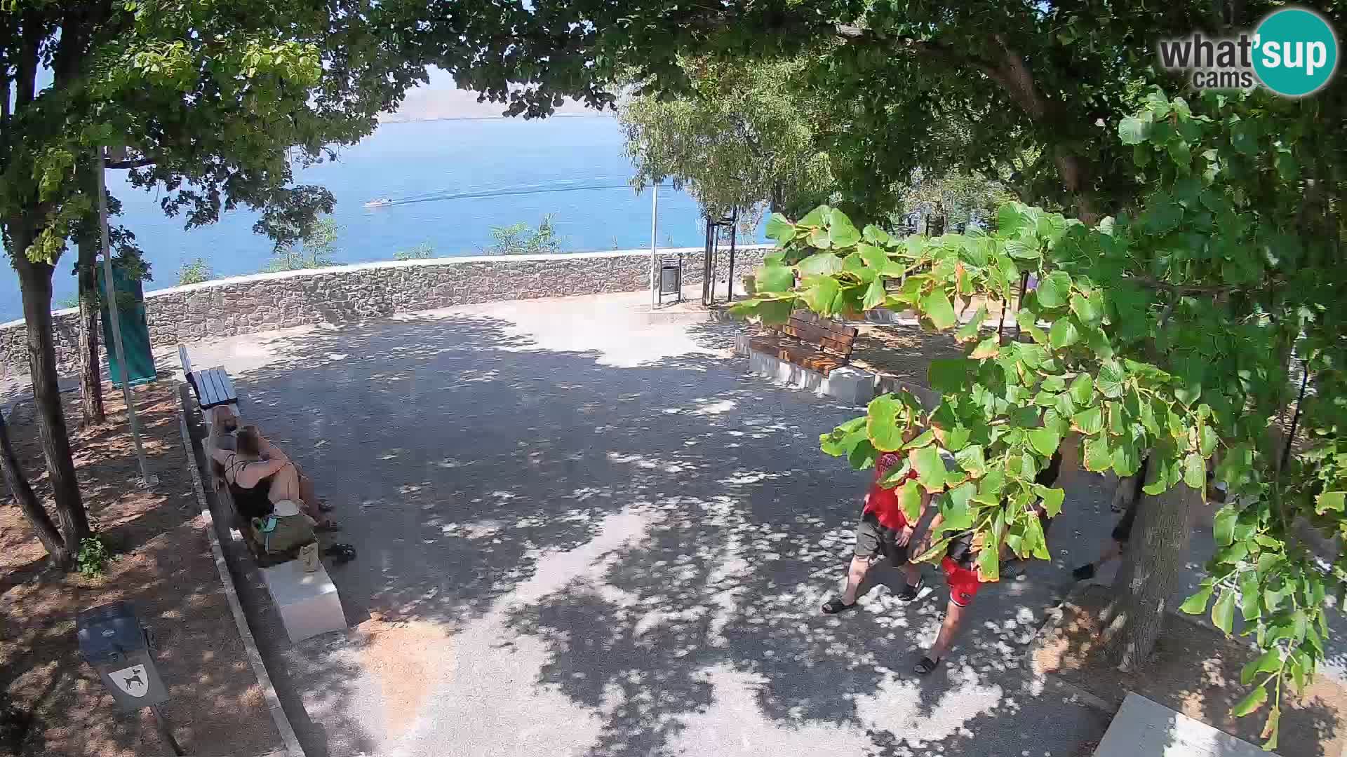 Kamera uživo Senj – Park književnika i Velebitski kanal