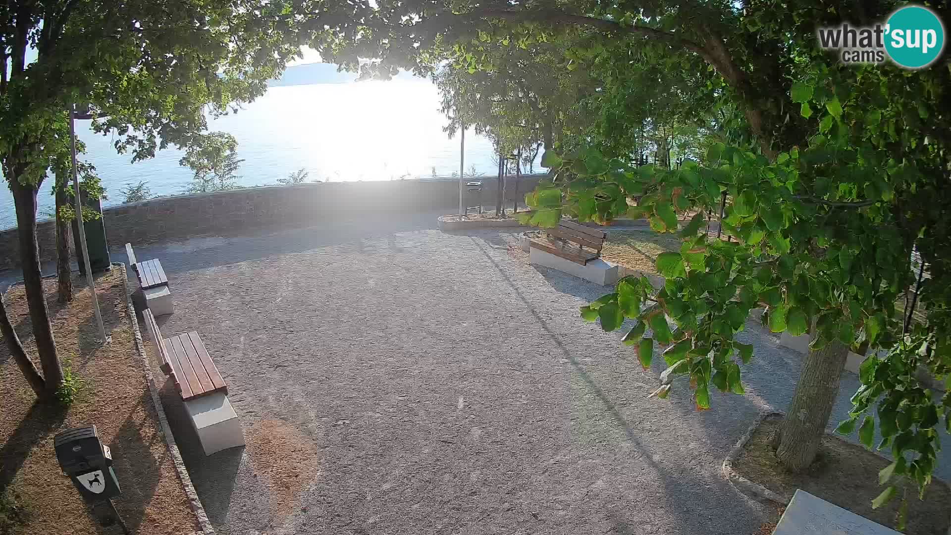 Webcam Segna Live | Parco degli Scrittori e Canale del Velebit