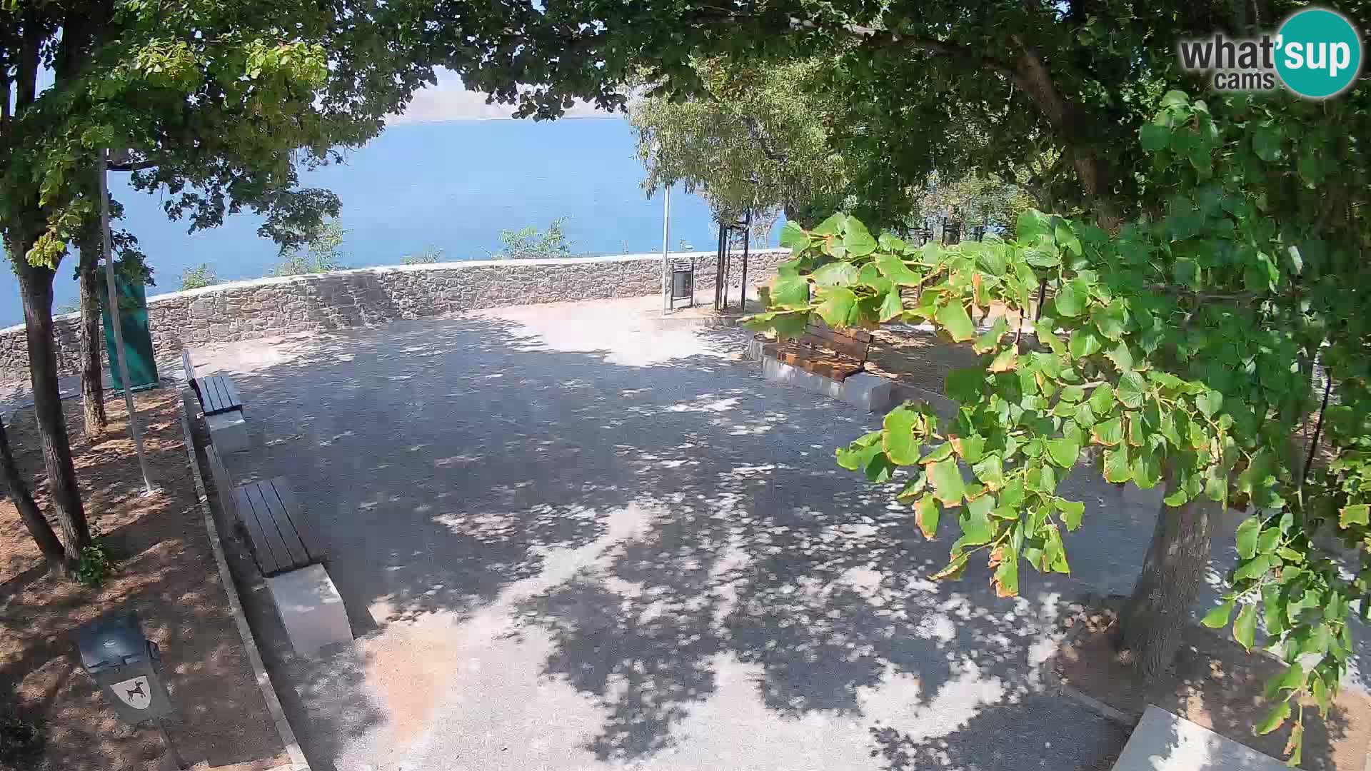 Webcam Segna Live | Parco degli Scrittori e Canale del Velebit