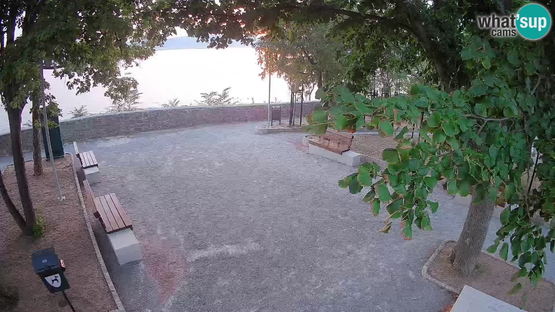 Webcam Segna Live | Parco degli Scrittori e Canale del Velebit