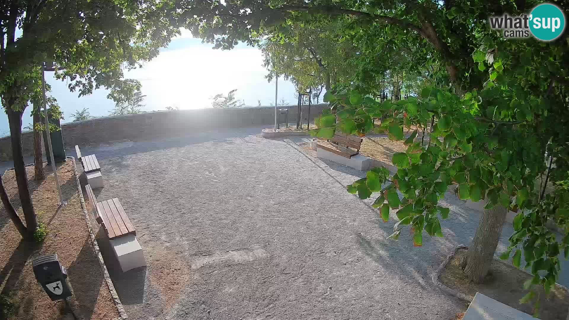 Webcam Segna Live | Parco degli Scrittori e Canale del Velebit