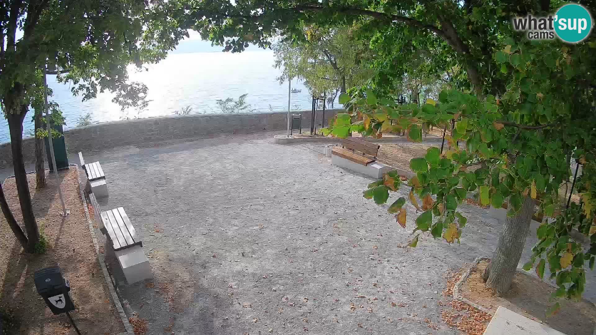 Kamera uživo Senj – Park književnika i Velebitski kanal
