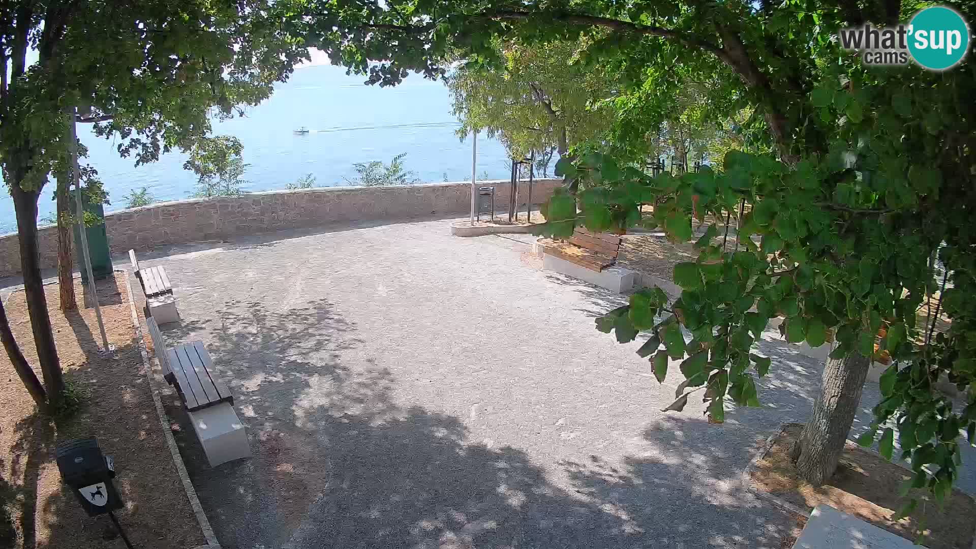 Webcam Segna Live | Parco degli Scrittori e Canale del Velebit