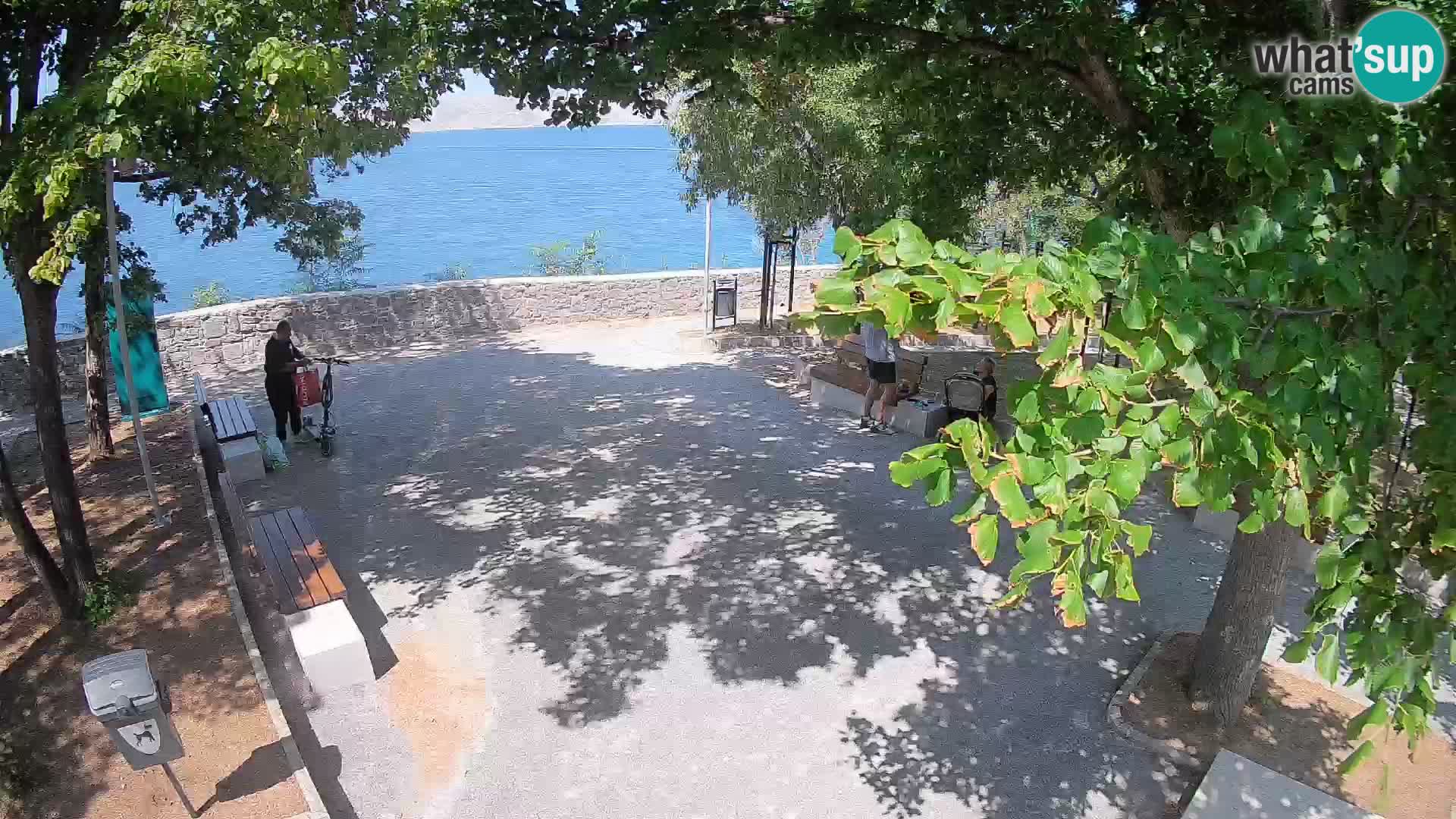Webcam Segna Live | Parco degli Scrittori e Canale del Velebit