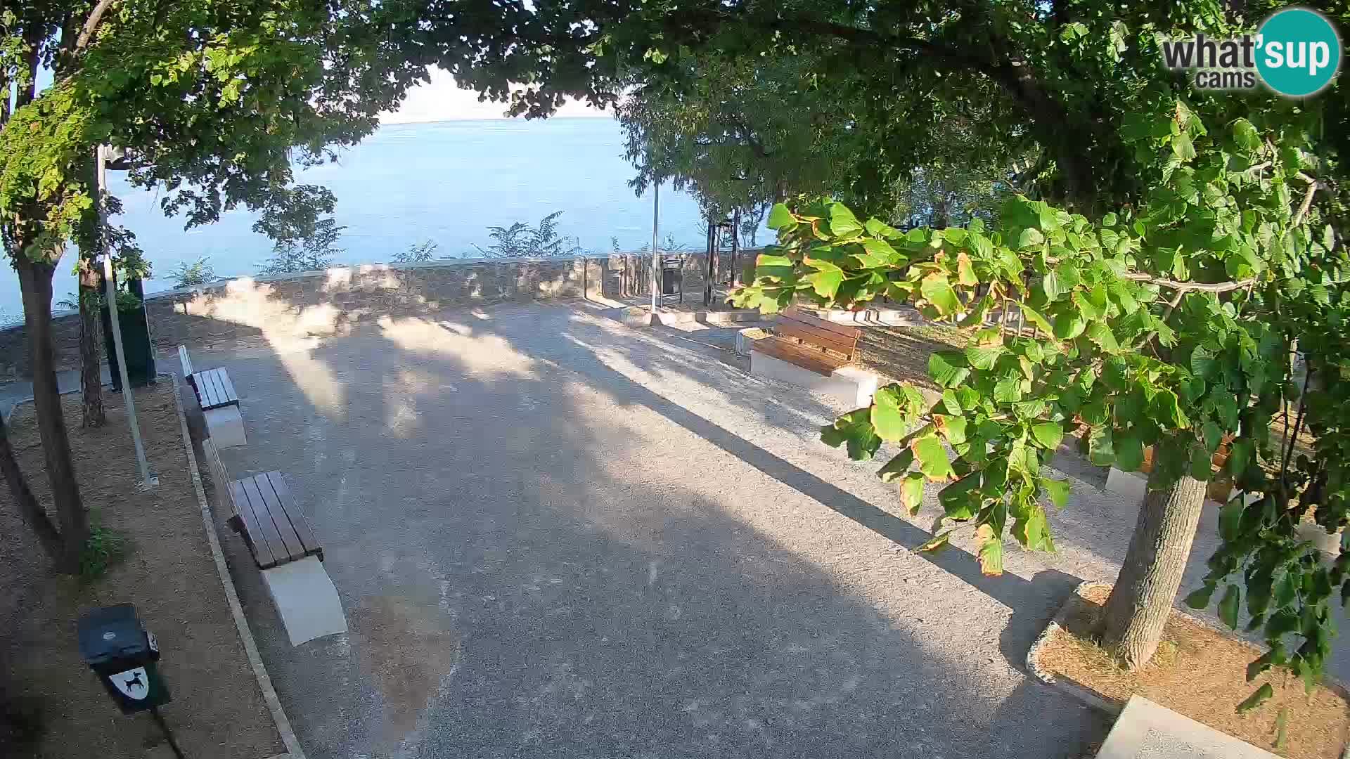 Webcam Segna Live | Parco degli Scrittori e Canale del Velebit