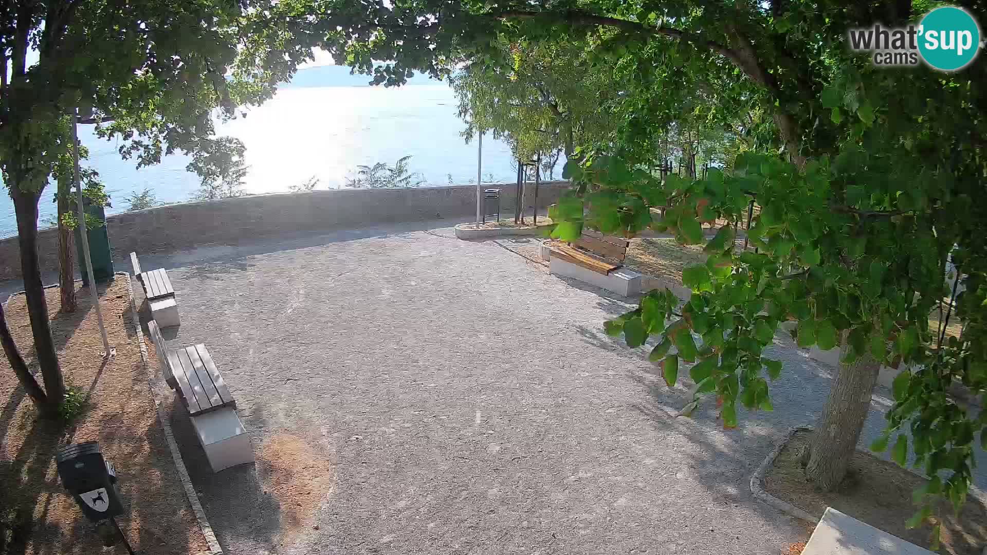 Webcam Segna Live | Parco degli Scrittori e Canale del Velebit