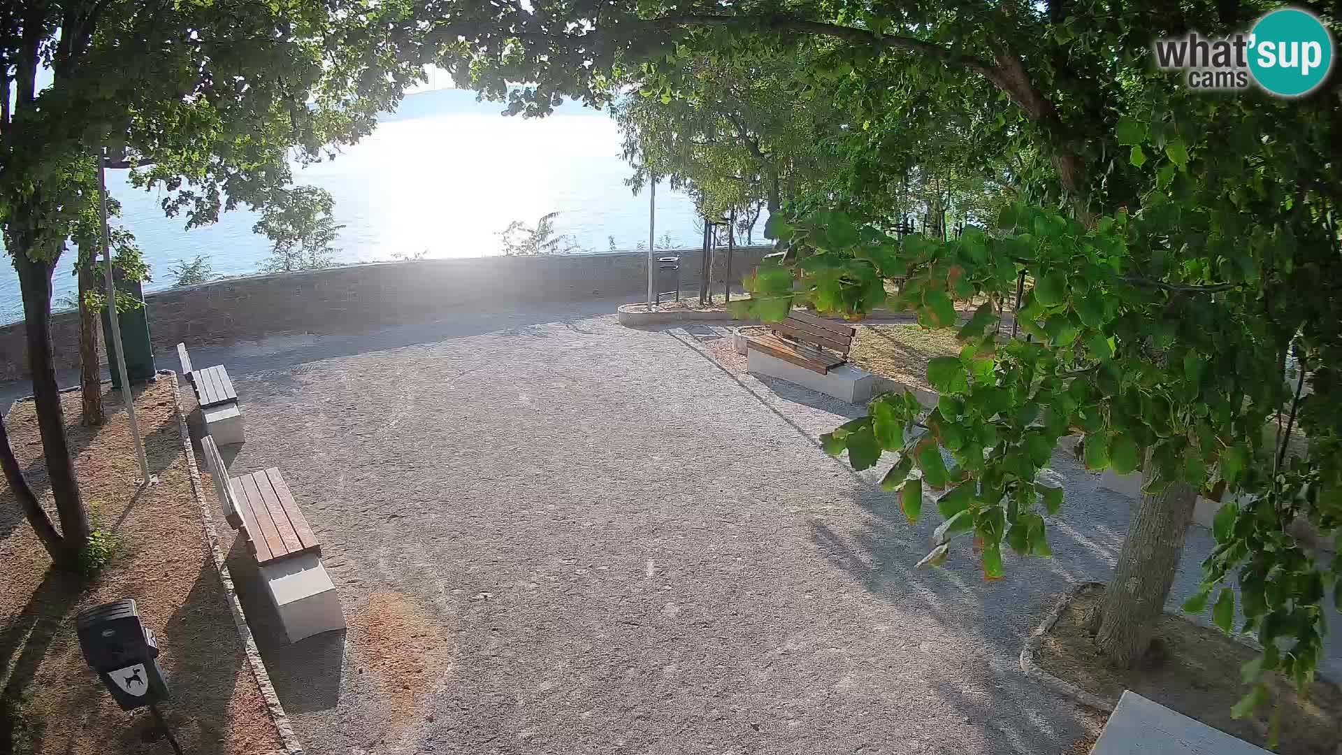 Webcam Segna Live | Parco degli Scrittori e Canale del Velebit