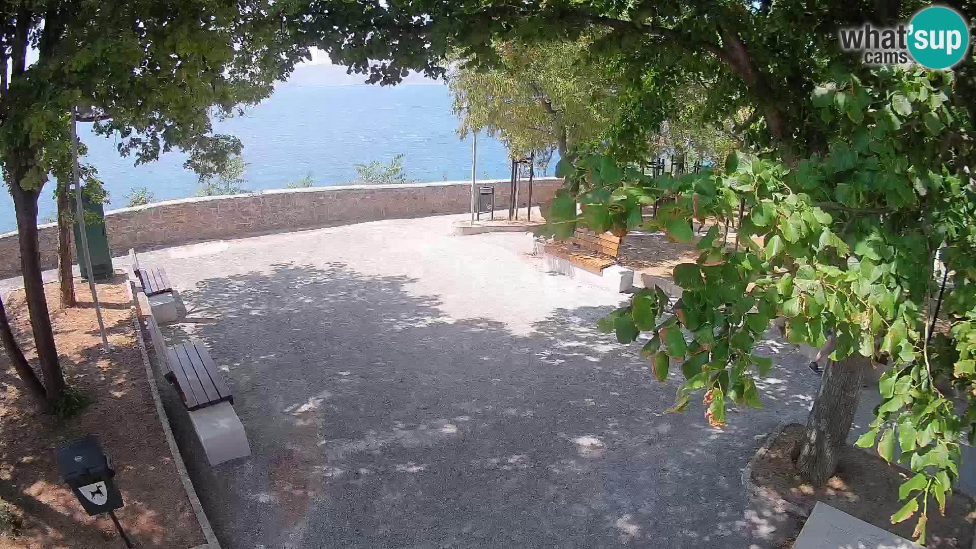 Webcam Segna Live | Parco degli Scrittori e Canale del Velebit